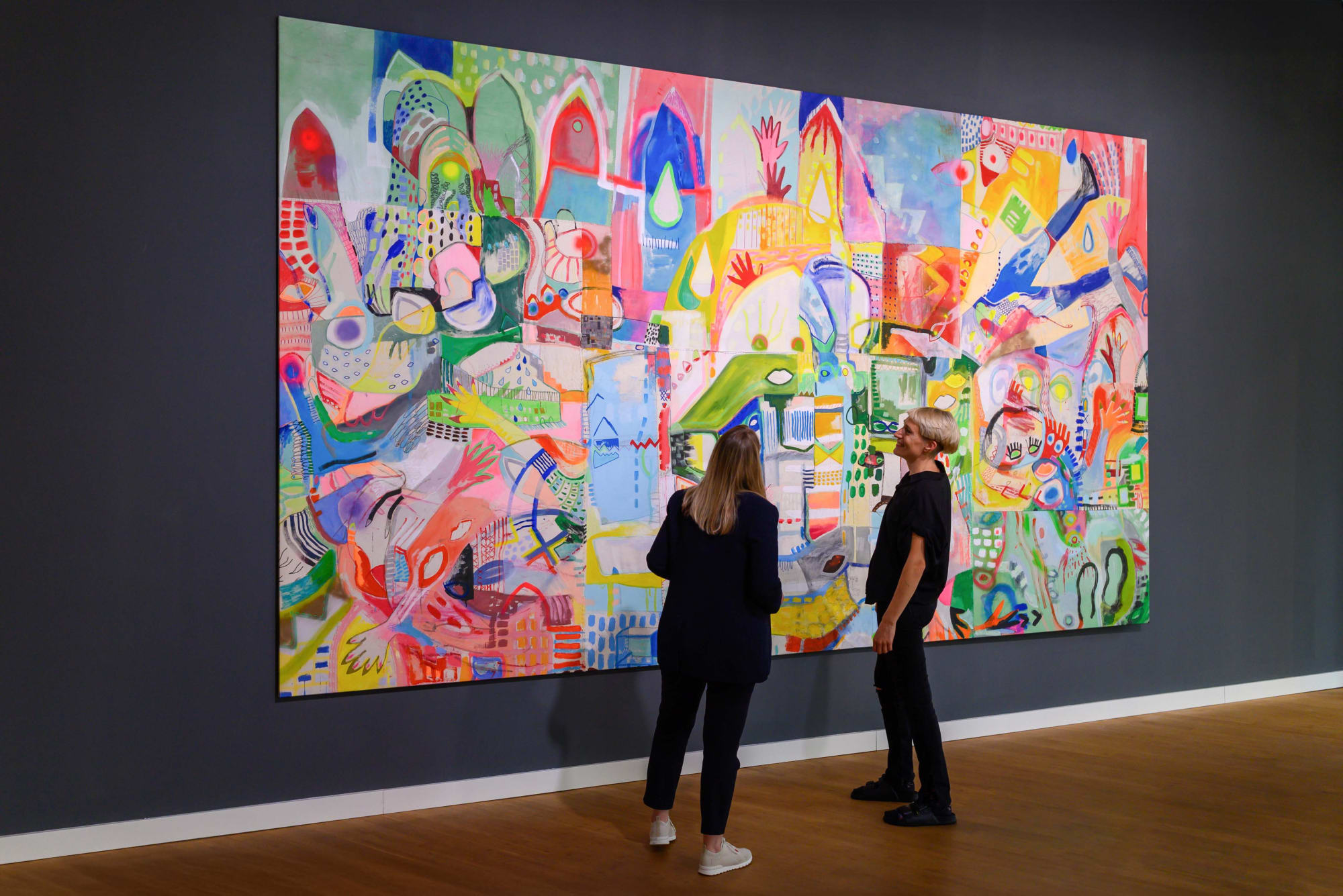 Installation view "The Sun Above All" 2023, Galerie Melbye-Konan