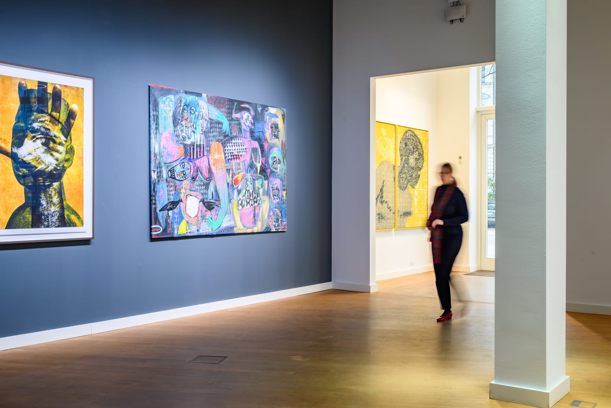 Yannick Ackah (left) and Yeanzi (right)