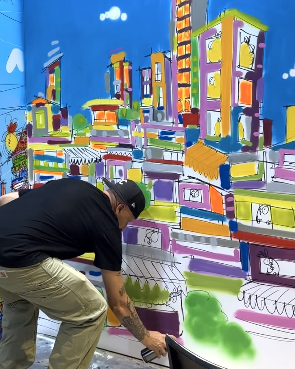 11th Edition of Affordable Art Fair : Live painting special event