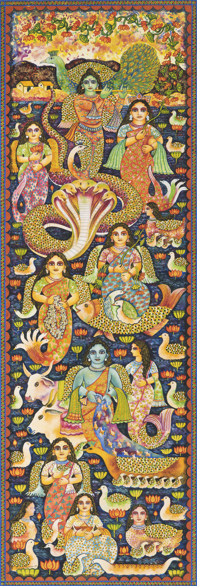 Jayasri Burman, Yamuna, 2019