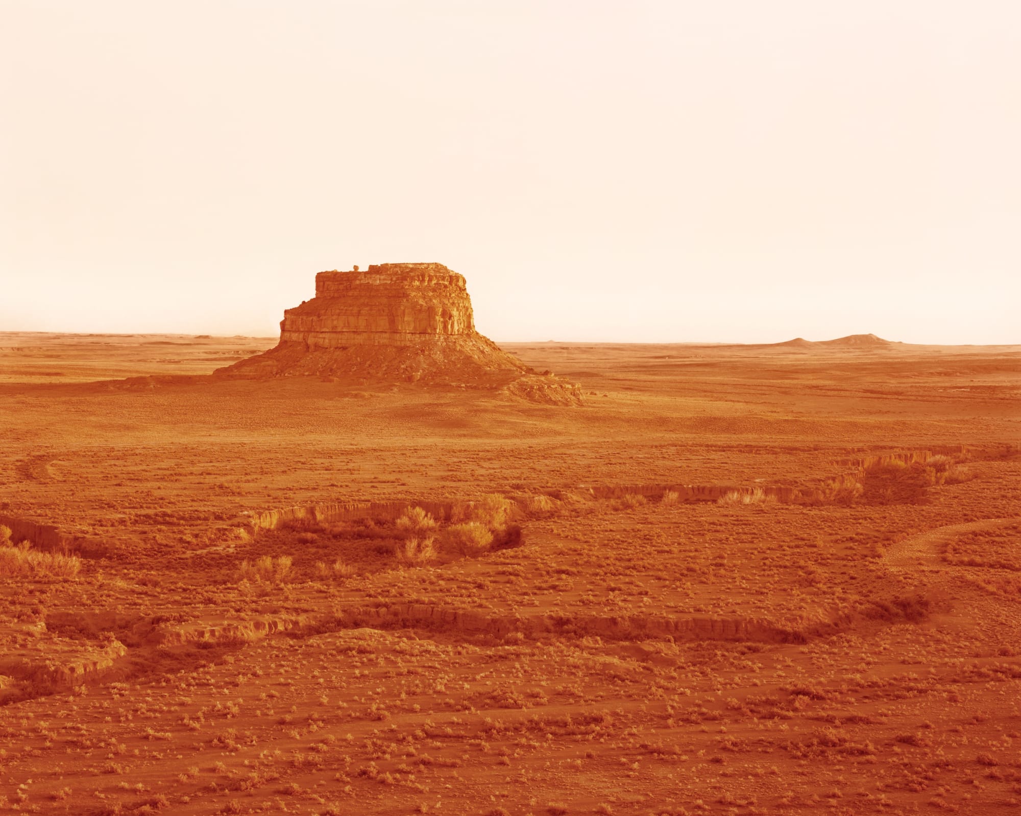 Silence, (Fajada Butte, Chaco Canyon National Historic Park), New Mexico, 2022 Chromogenic print 76,2 x 101,6 cm Edition of 3 + 2 AP