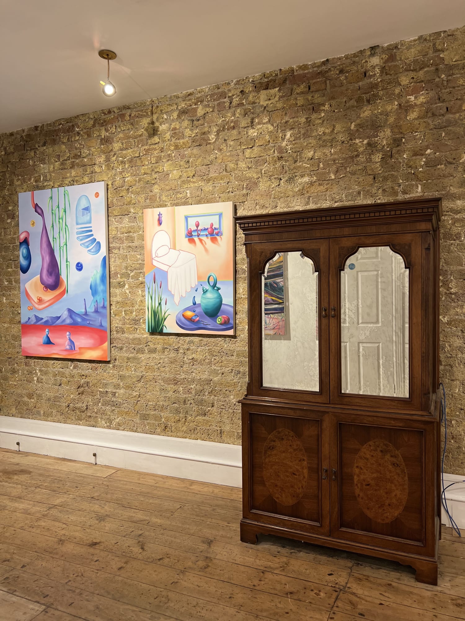 Kora Moya Rojo Installation view