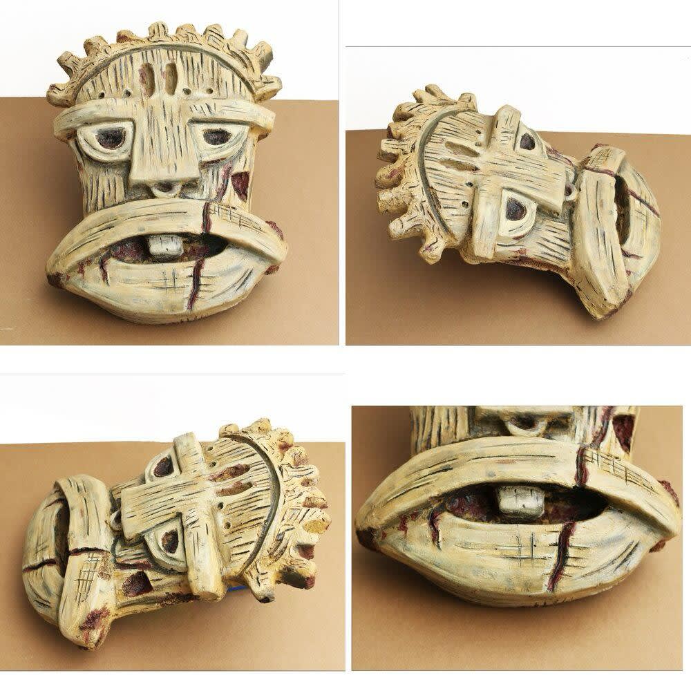 E. B. 77 (Eni_Benin 1977) 2020 27cm x 37cm x 7cm Hand Painted Fibreglass Sculpture
