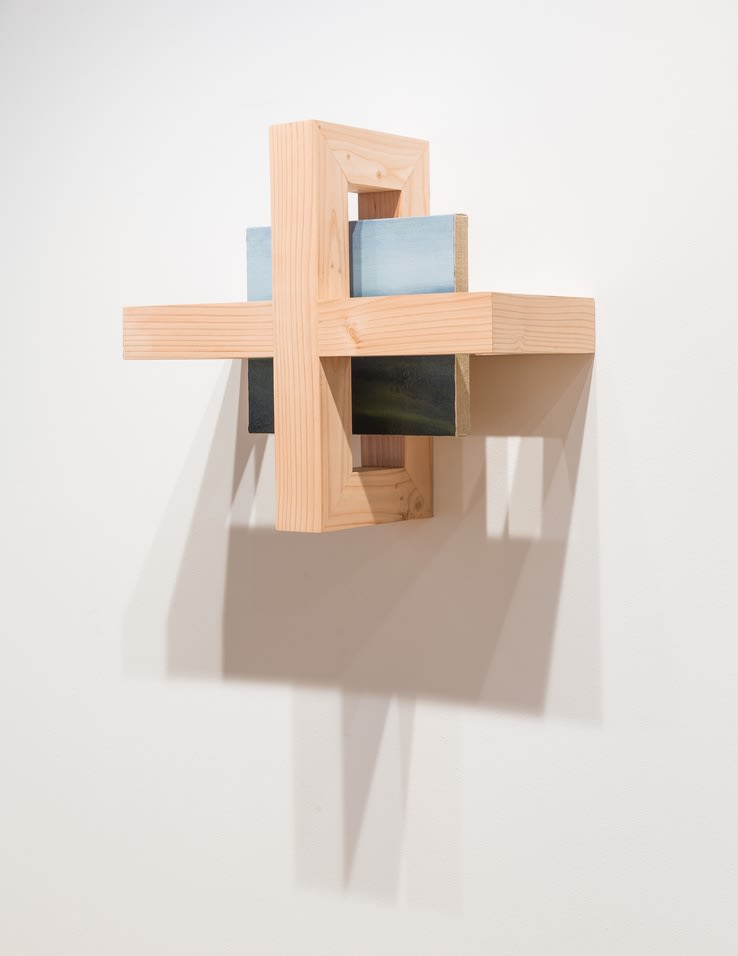 Mike Womack, Landscape Painting 4 (Truss), 2018