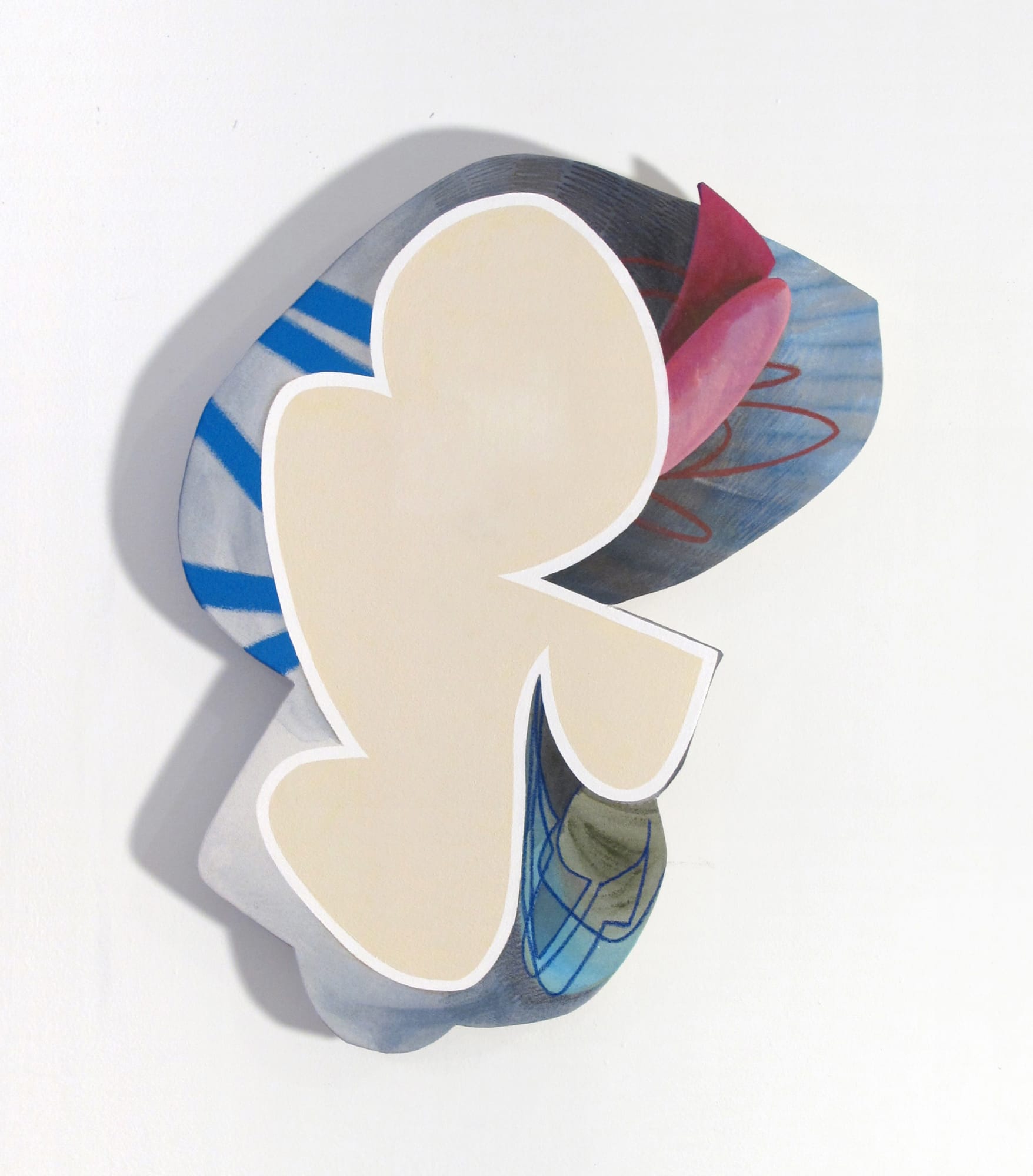 Justine Hill, Paper Doll 4 (Sidekick), 2015