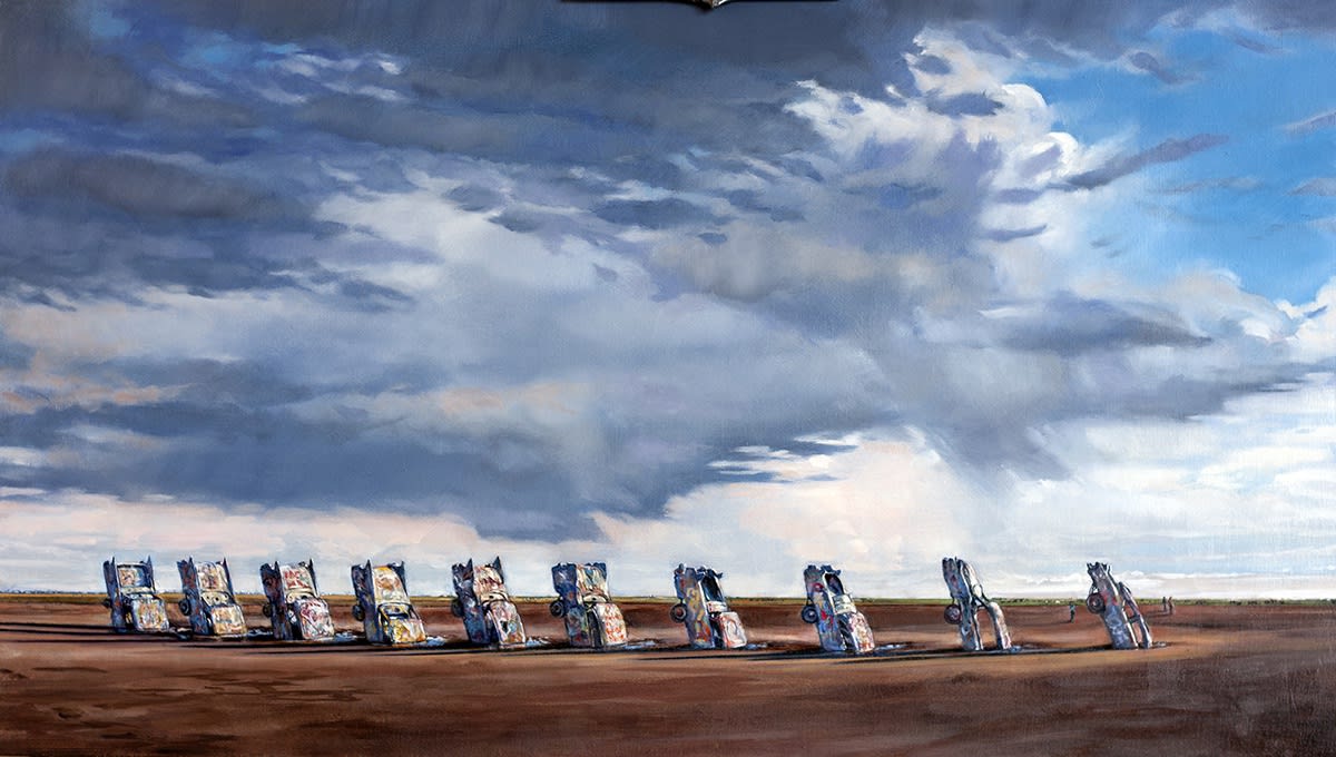 Don Stinson, Cadillac Ranch, 2017