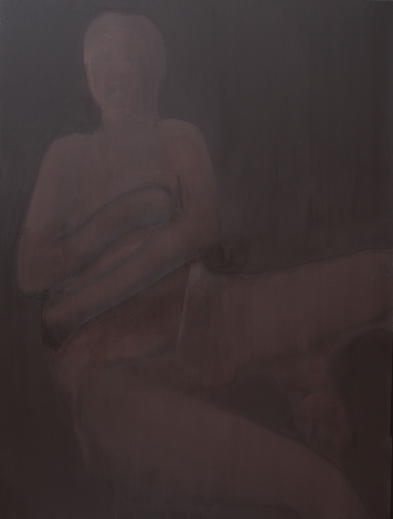 Wrestle Acrylic on canvas 56 x 42 inches 2022