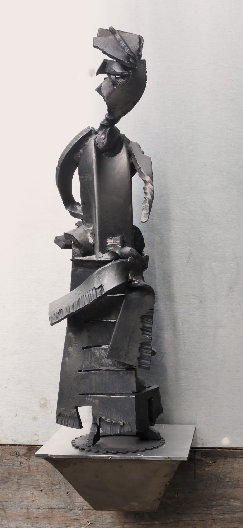 Market Women Revolt I Welded repurposed forge forms 2008