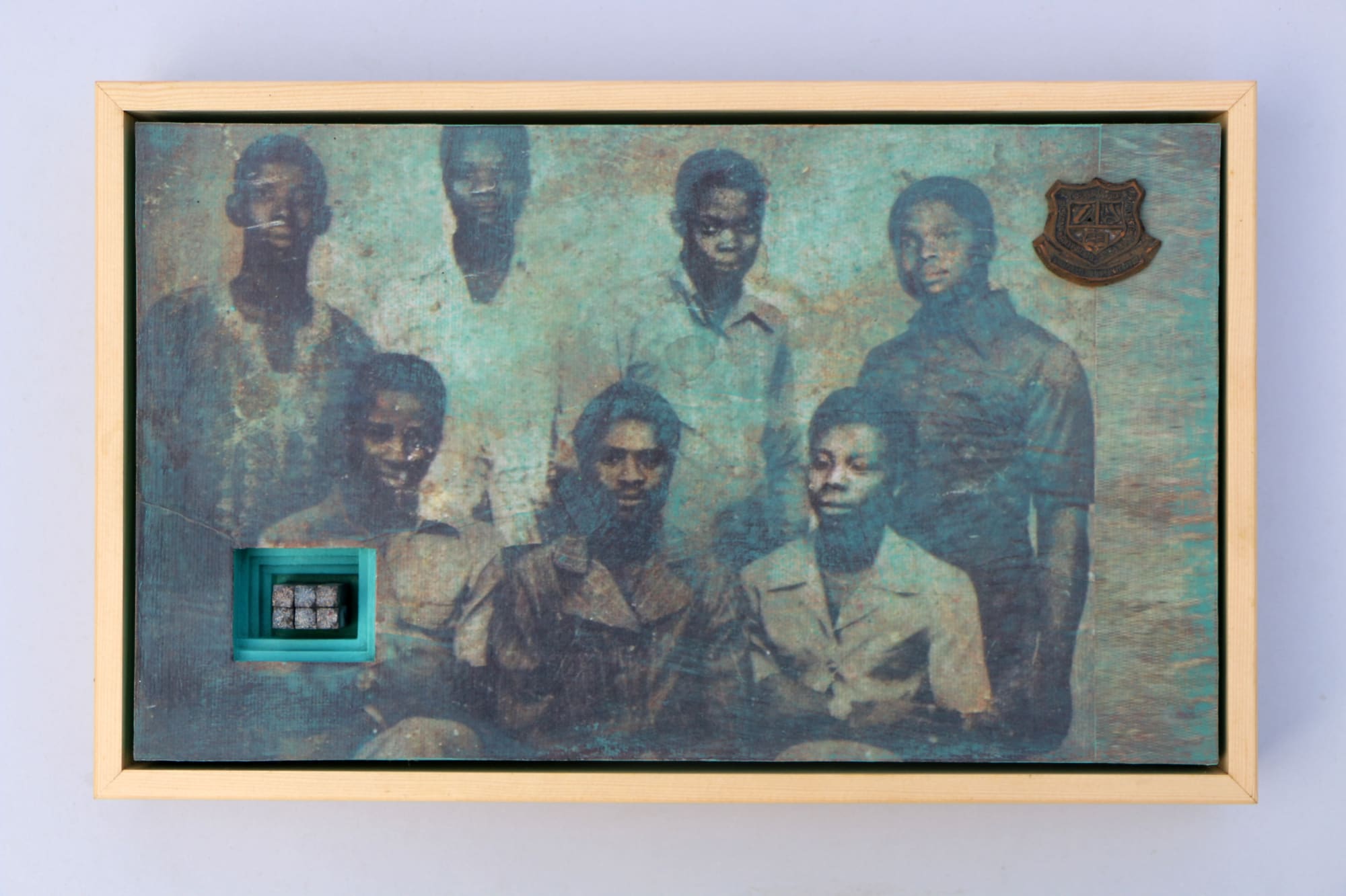 Kelani Abass Scrap Of Evidence Mixed Media 20 x 34cm 2020