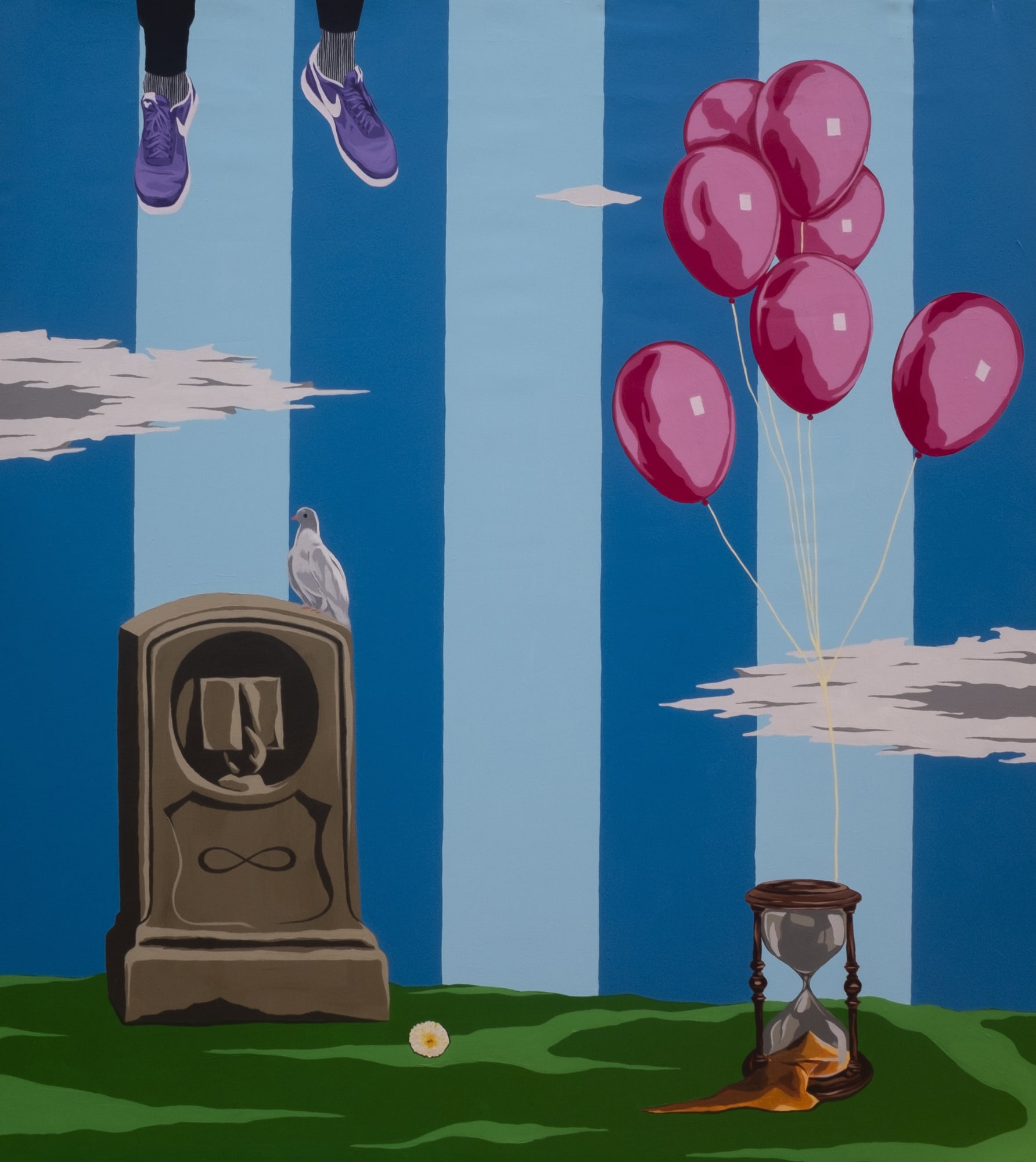 Life After Life 8 Acrylic on canvas 54 x 60 inches 2020