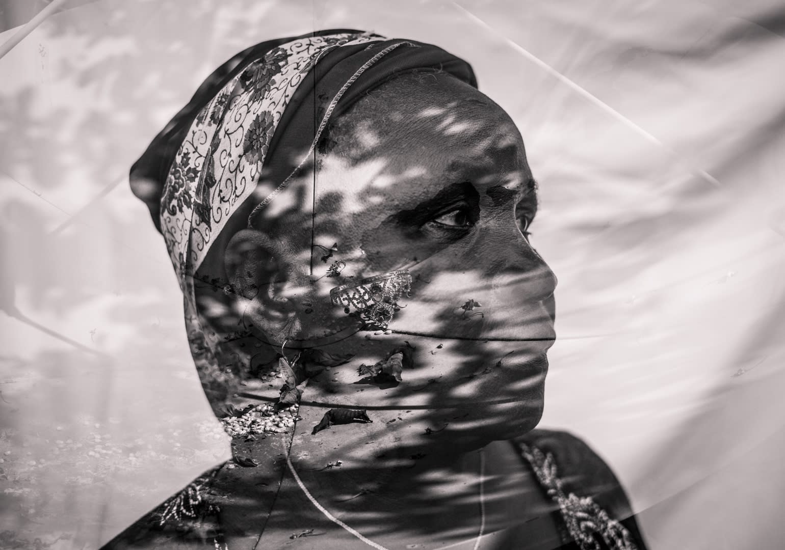 Etinosa Yvonne Margaret Fashe Fidelis 2 Photographic print on polyester fabric 30 x 42 inches 2019