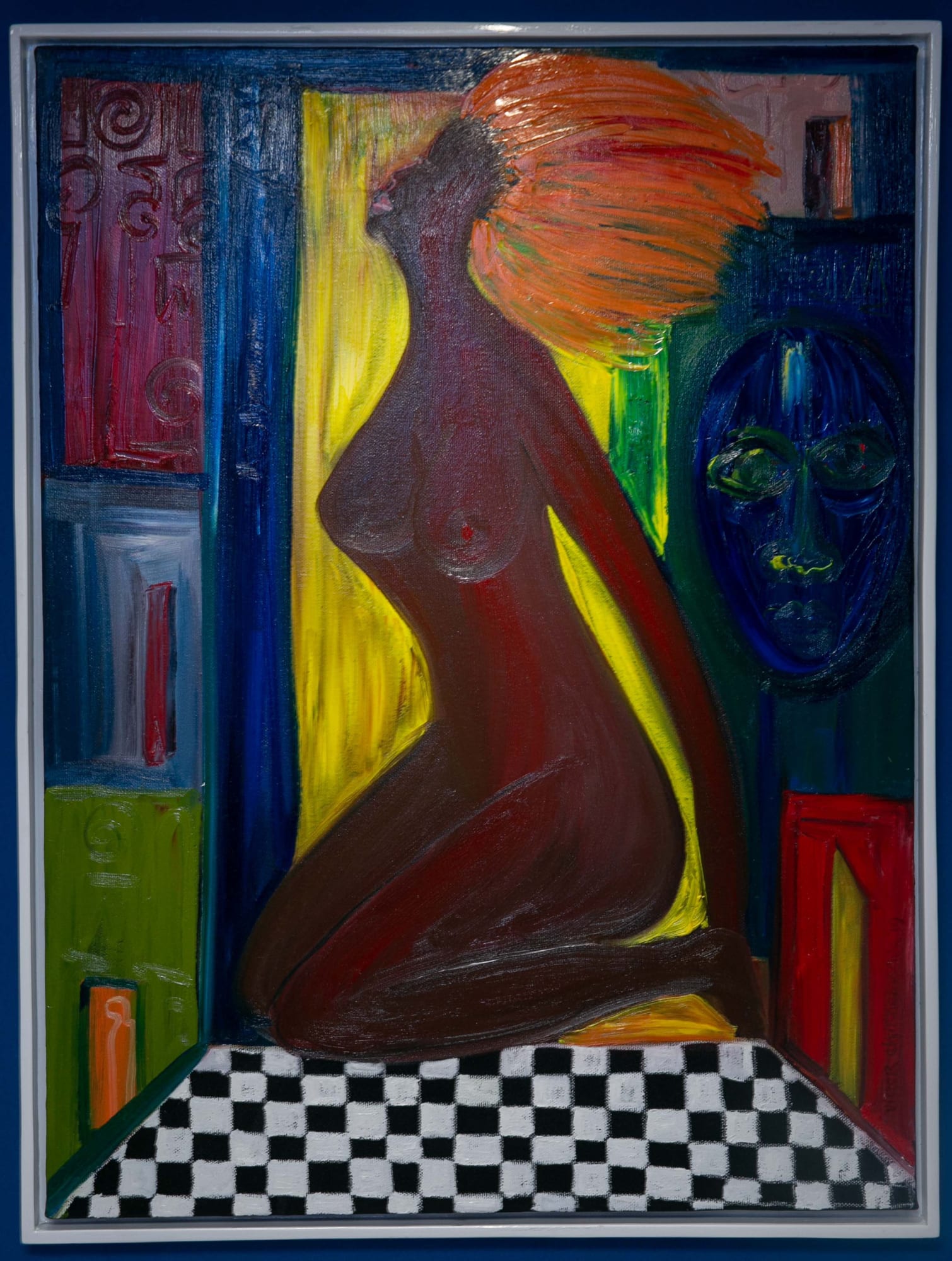 Celestial Dreamer Oil on canvas 30 x 40 inches 2019