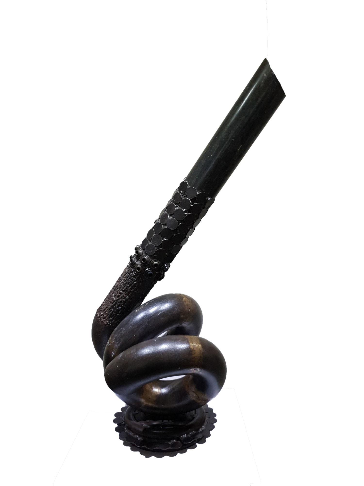 Raqib Bashorun Circulation Steel 38 x 94 x 40.5cm 2014