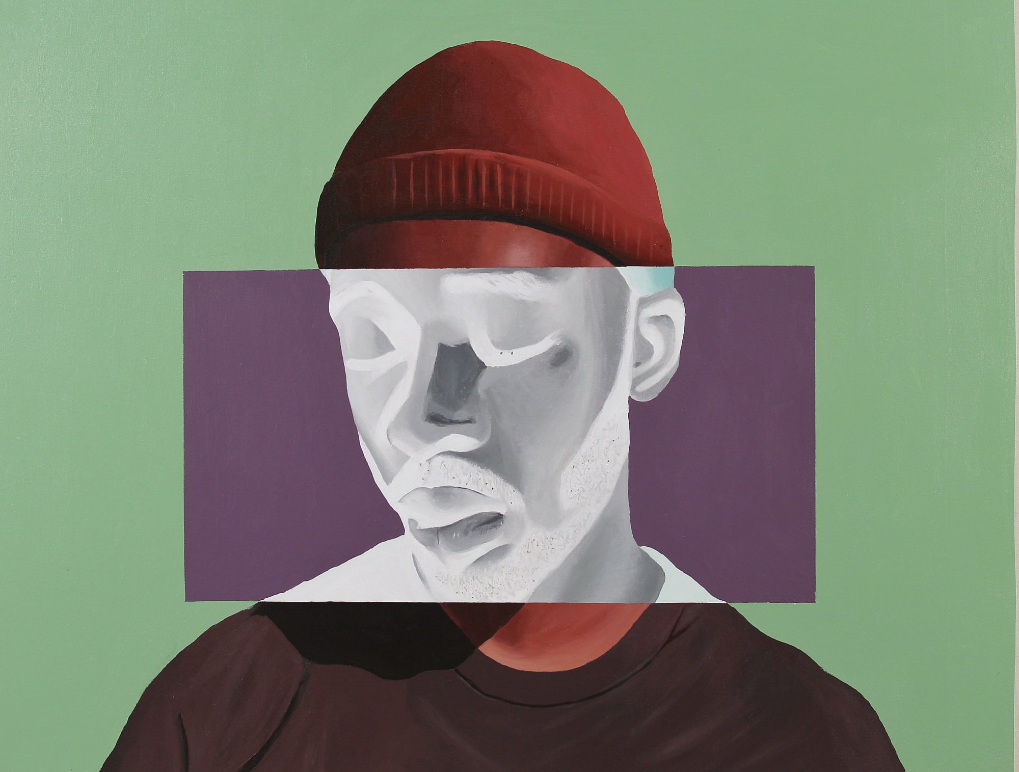 2 Acrylic on canvas 36 x 30 inches 2022