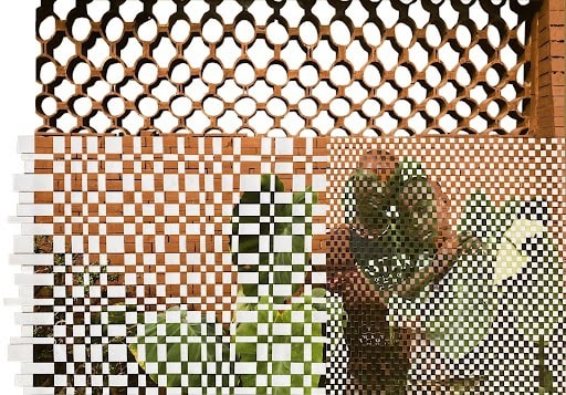 AYOBAMI OGUNGBE KEMOSABE I 2023 WOVEN PHOTOGRAPHIC PRINTS 35 X 47 IN