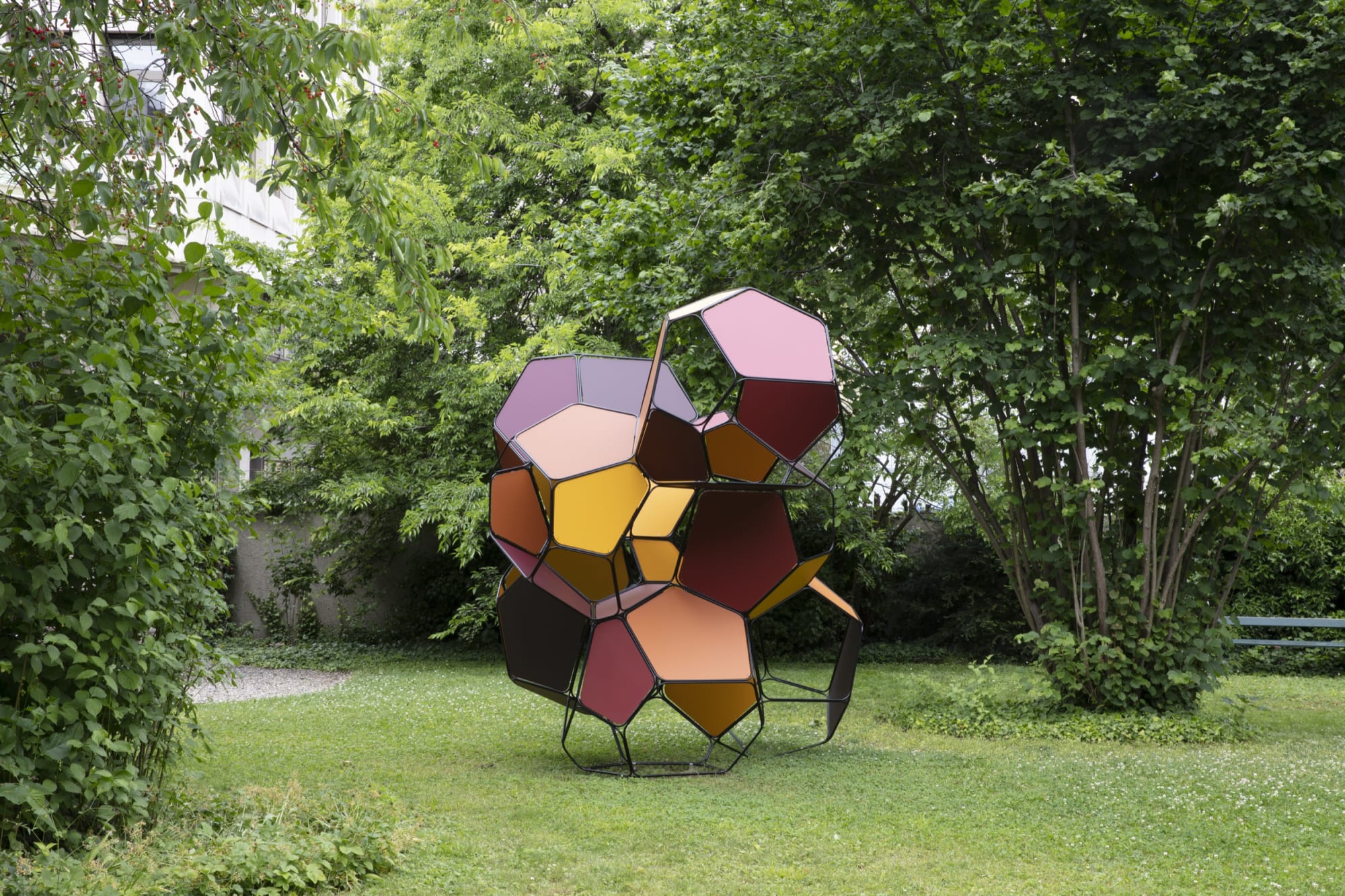 Tomás Saraceno, 'Silent Autumn (AB Aur b/M+M),' Art Basel Parcours, 2022.