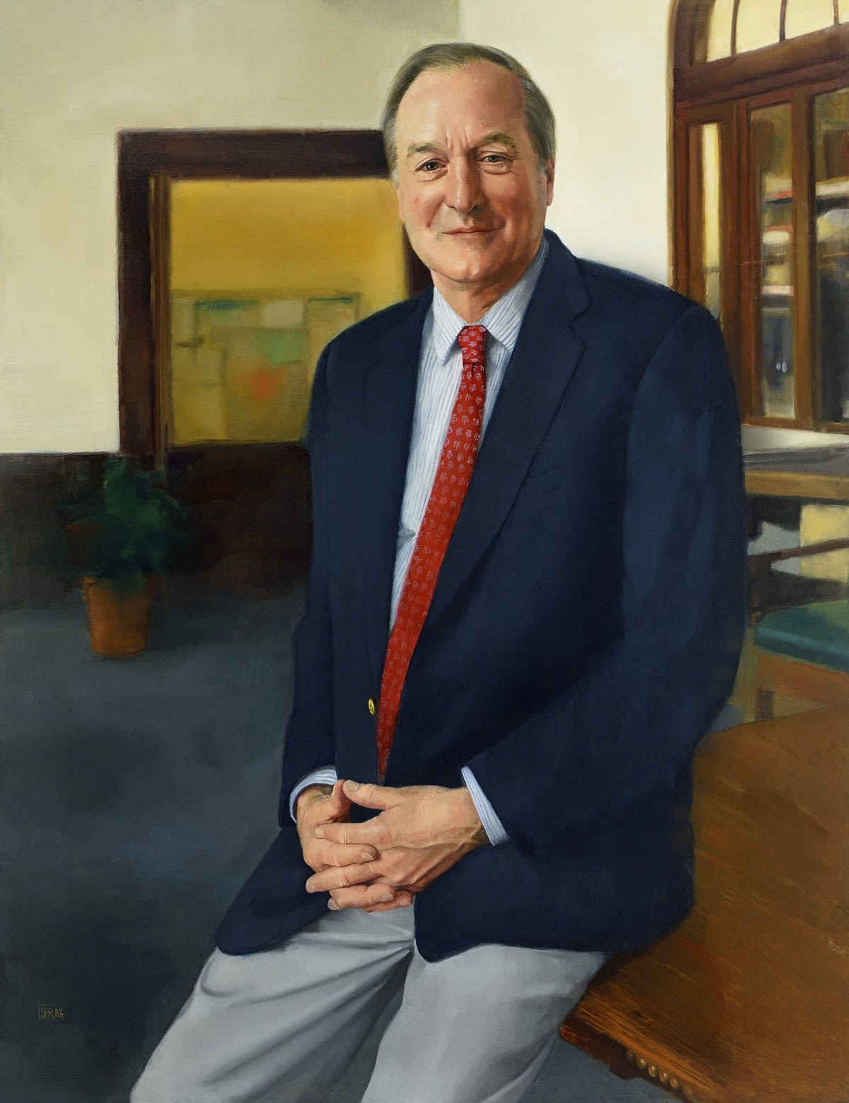 Portrait of Headmaster David Harmon, Poly Prep Country Day School