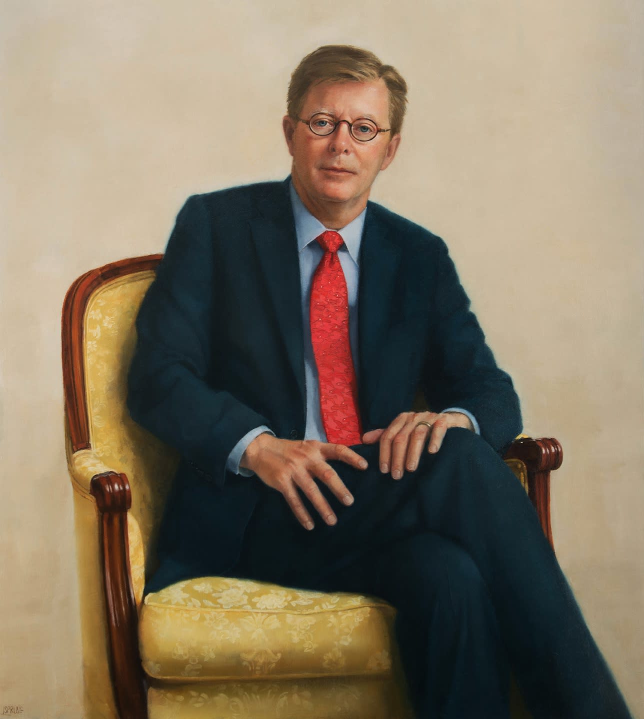Portrait of Provost Dr. Vincent Price, University of Pennsylvania