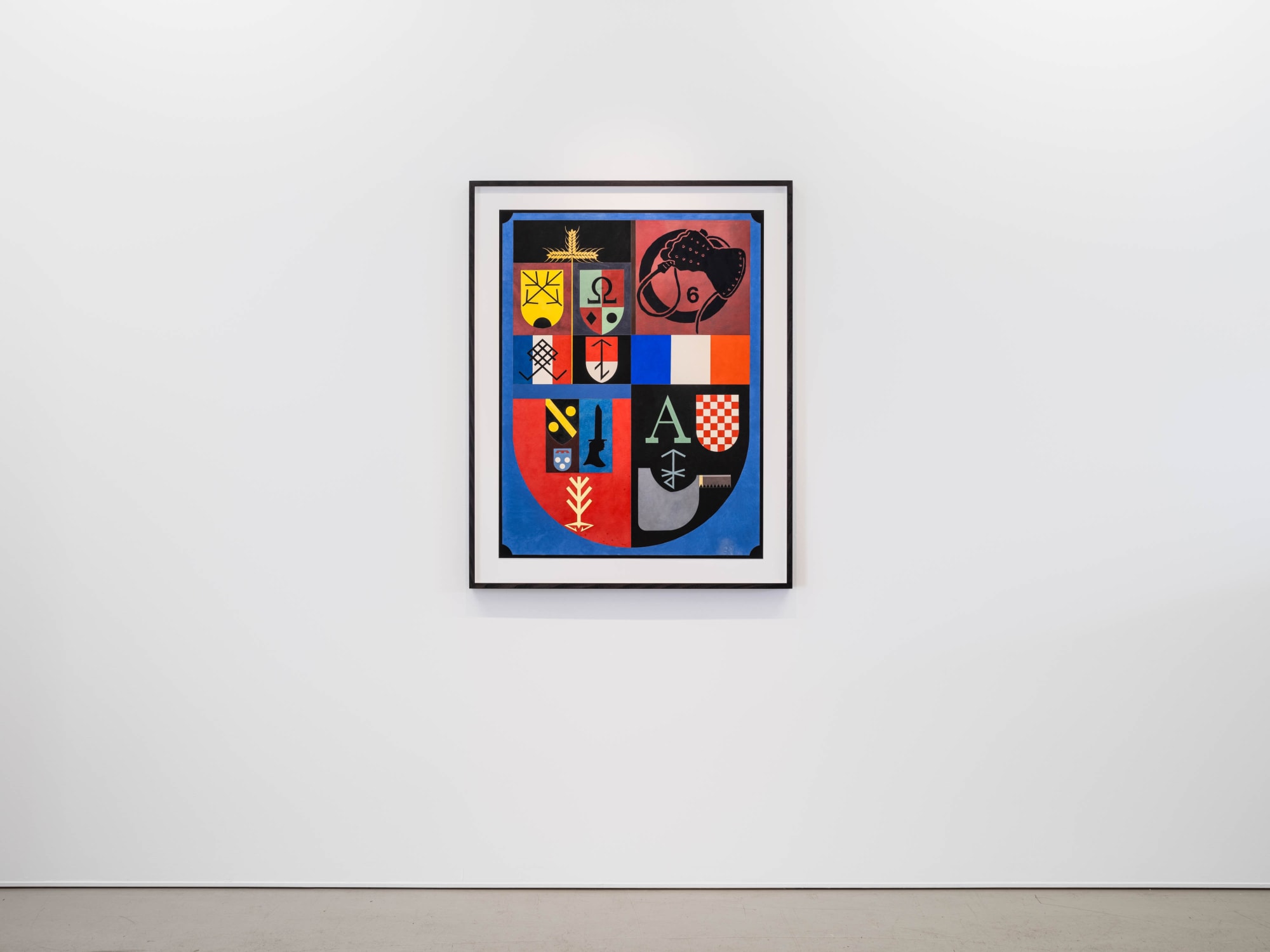 Installation view, Fredrik Söderberg, En förlorad värld, 2022, Cecilia Hillström Gallery. Photo: Jean-Baptiste Béranger