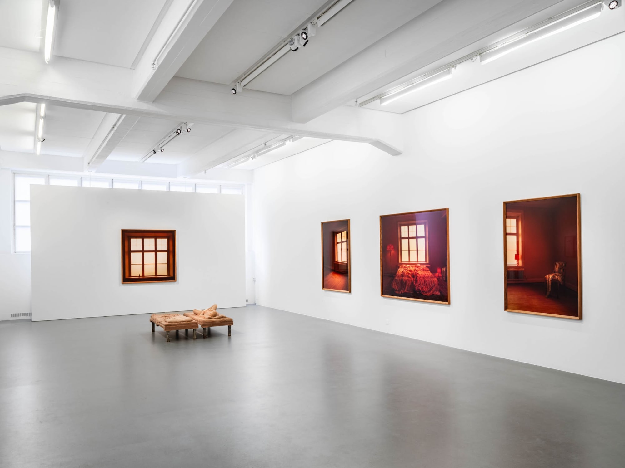 Installation view, Lovisa Ringborg, The Living Room, 2023, Cecilia Hillström Gallery. Photo: Jean-Baptiste Béranger.
