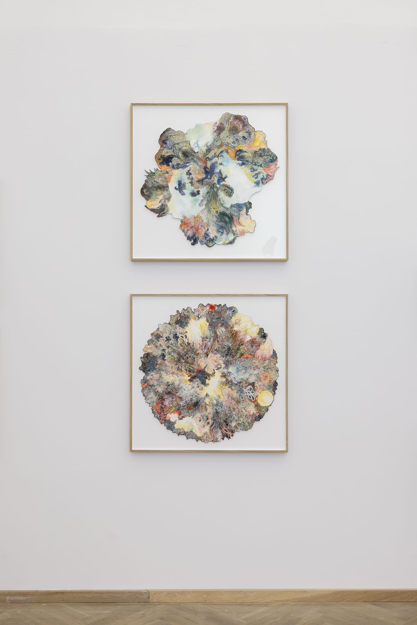 Installation view, Sigrid Sandström & Olle Norås, CHART 2023, Cecilia Hillström Gallery. Photo: Jan Søndergaard