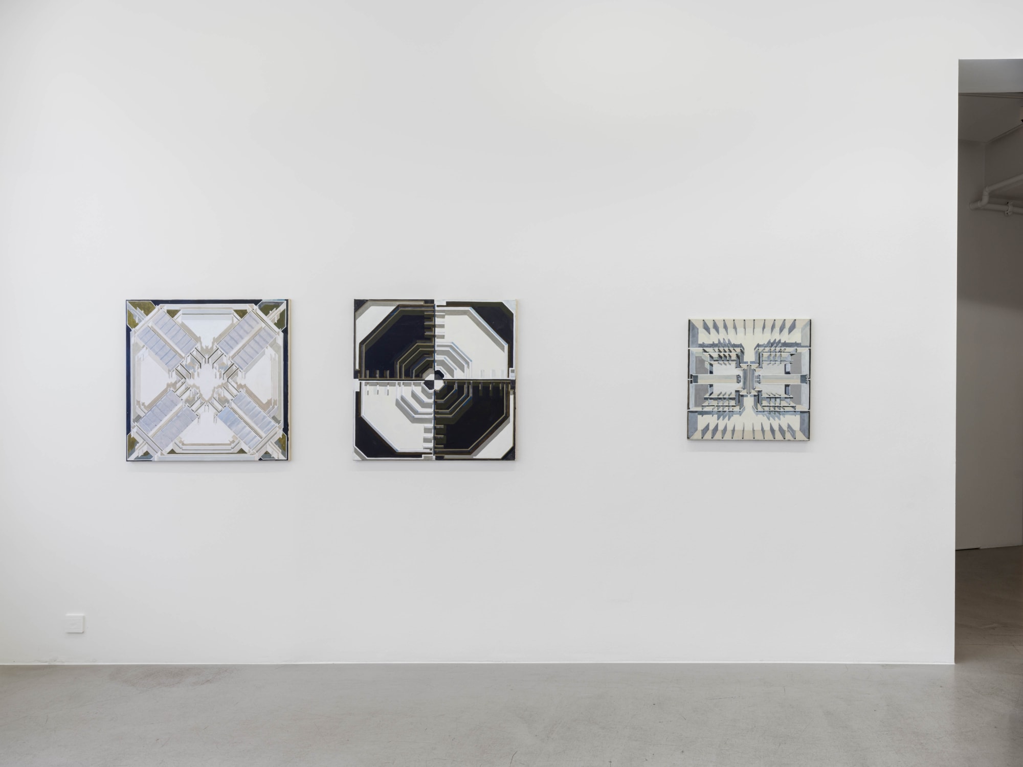 Installation view, Linnea Rygaard, Zodiac, 2023, Cecilia Hillström Gallery. Photo: Jean-Baptiste Béranger.