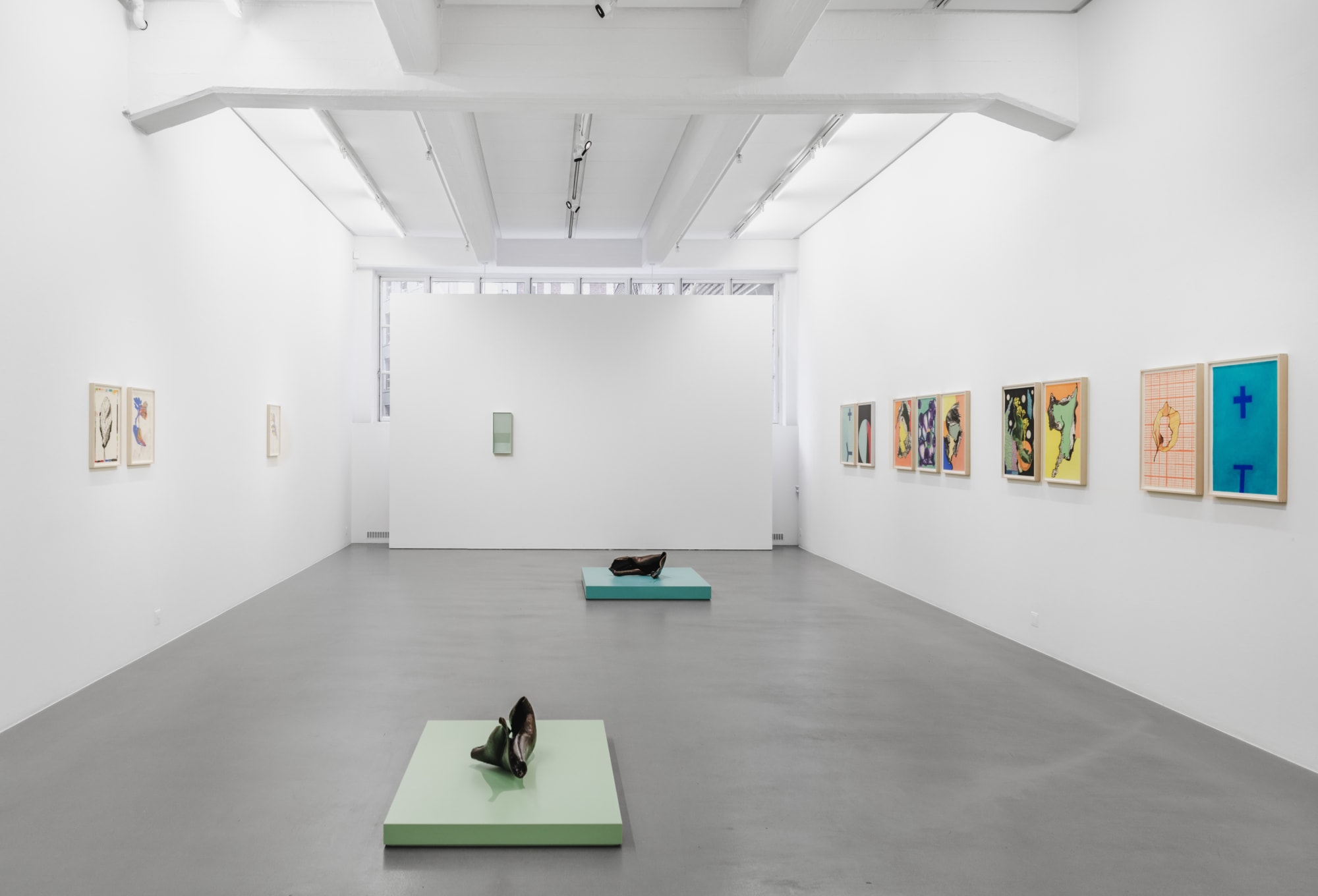 Installation view, Carl Boutard, Degrowth, 2025, Cecilia Hillström Gallery. Photo: Jean-Baptiste Béranger.