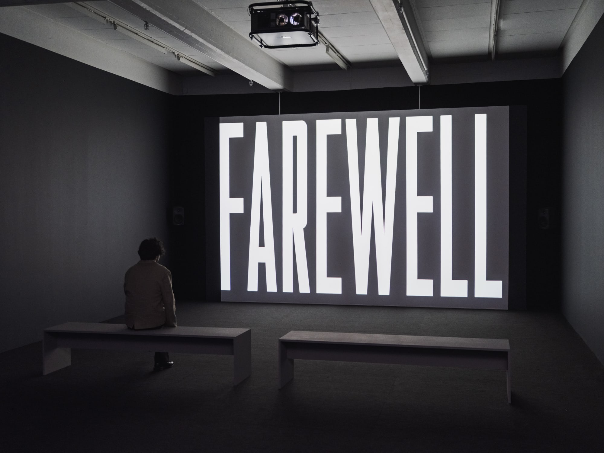Installation view, Yael Bartana, Farewell, 2025, Cecilia Hillström Gallery. Photo: Jean-Baptiste Béranger.