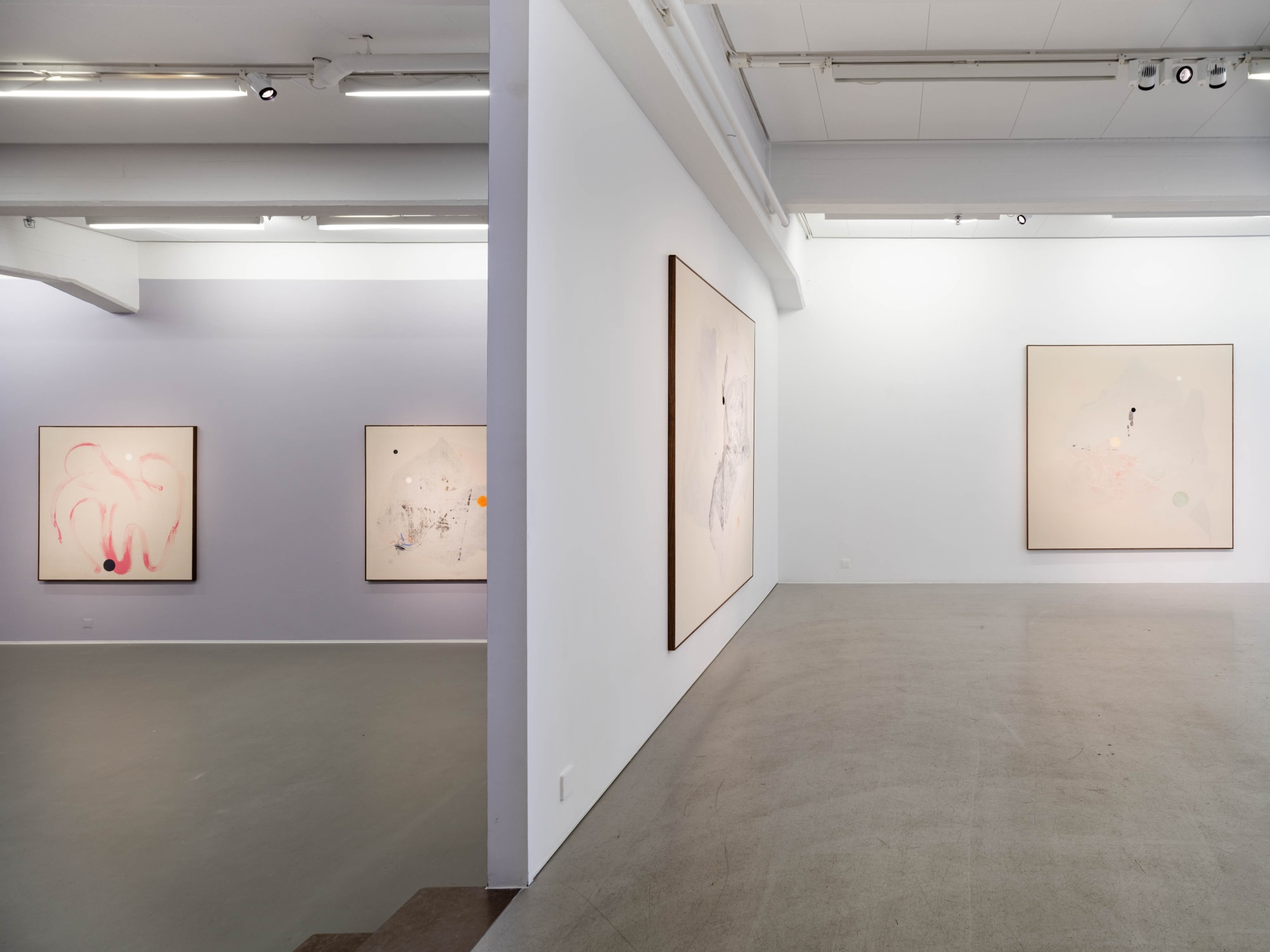 Installation view, Sigrid Sandström, Radical Distance, 2022, Cecilia Hillström Gallery. Photo: Jean-Baptiste Béranger