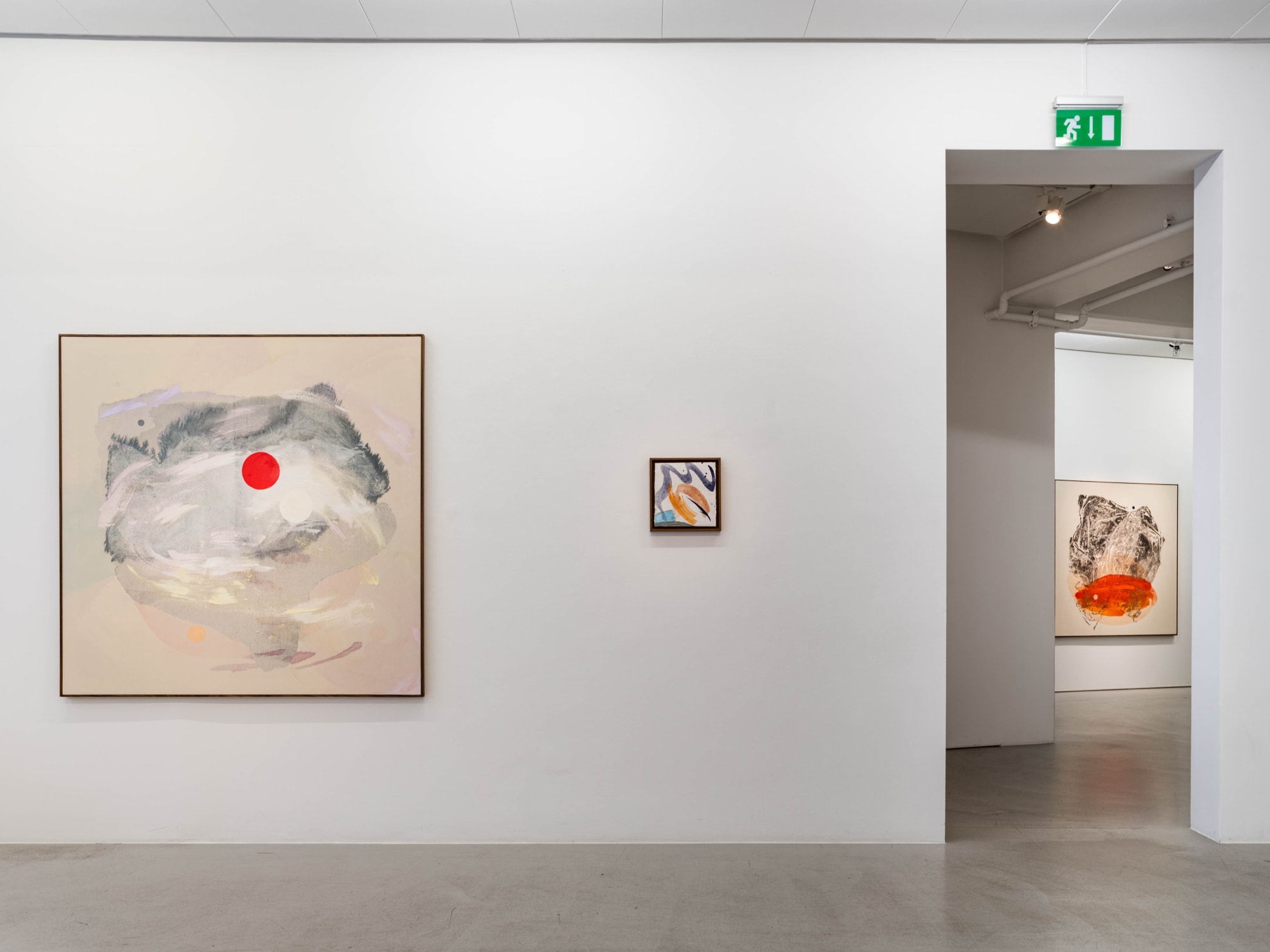 Installation view, Sigrid Sandström, Radical Distance, 2022, Cecilia Hillström Gallery. Photo: Jean-Baptiste Béranger