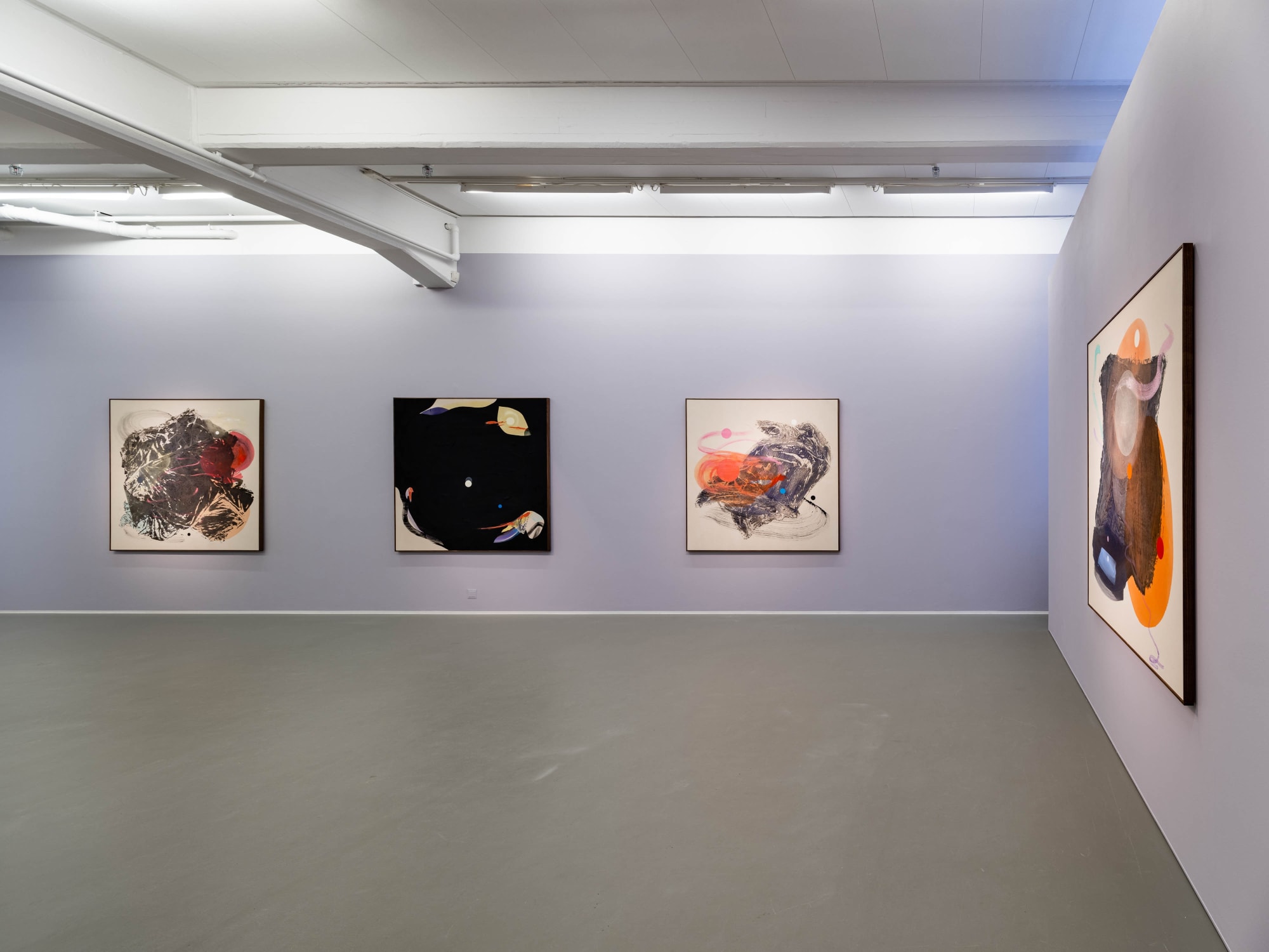Installation view, Sigrid Sandström, Radical Distance, 2022, Cecilia Hillström Gallery. Photo: Jean-Baptiste Béranger