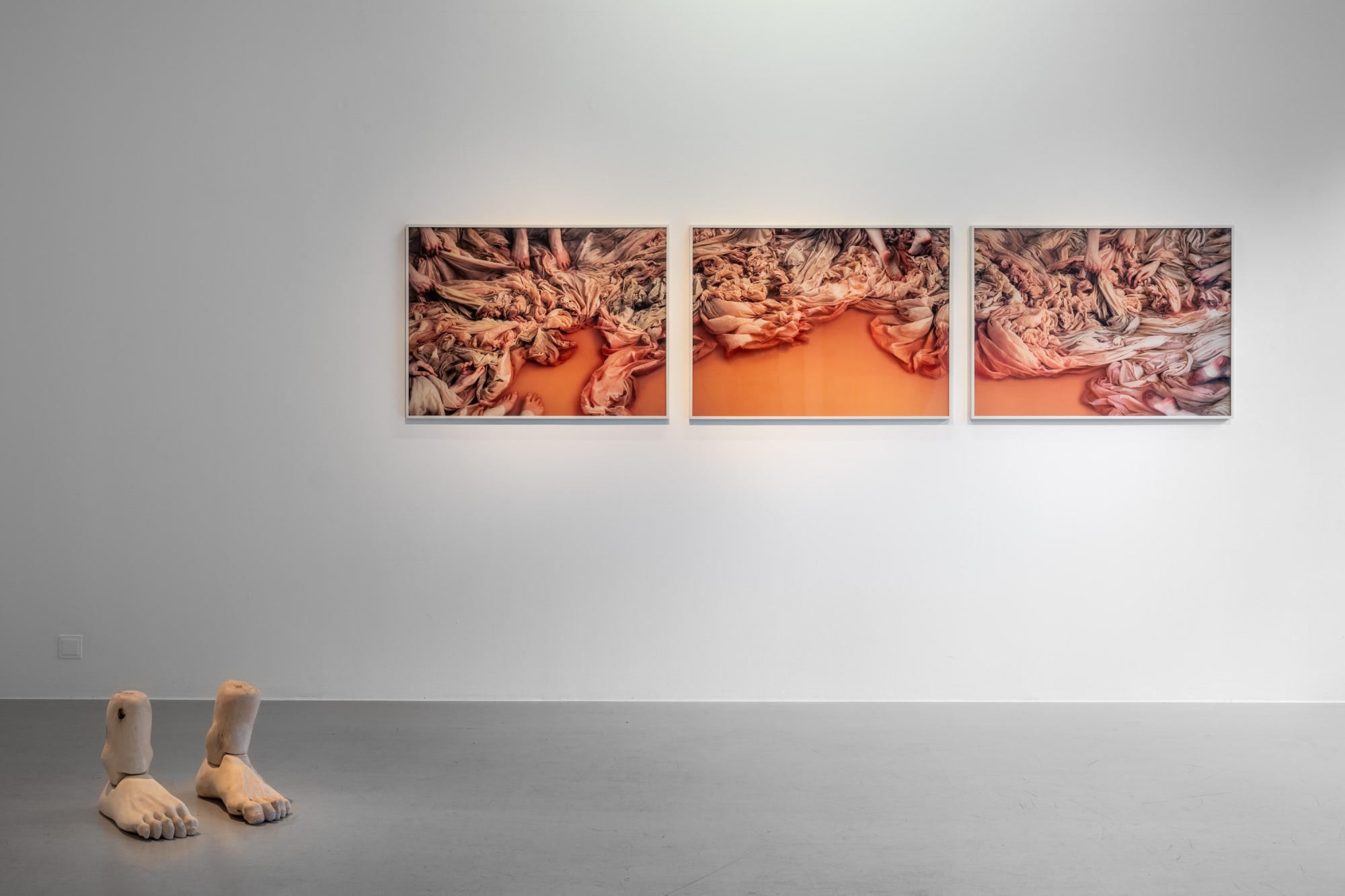 Installation view, Lovisa Ringborg, Skuggrummet, 2020, Cecilia Hillström Gallery. Photo: Jean-Baptiste Béranger