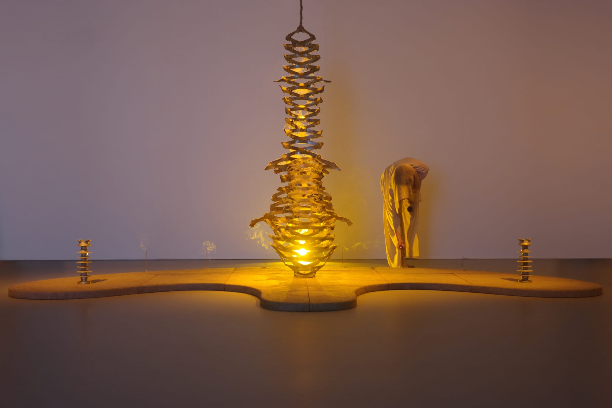 Installation view, Ohlsson/Dit-Cilinn, Hypnotikon, 2019, Cecilia Hillström Gallery. Photo: Jean-Baptiste Béranger