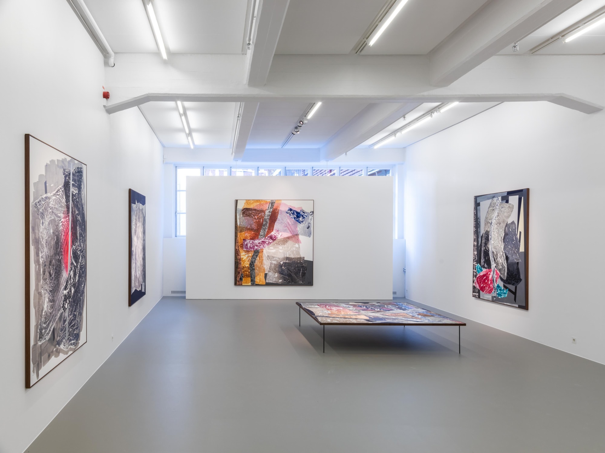 Installation view, Sigrid Sandström, Dry Maars, 2019, Cecilia Hillström Gallery. Photo: Jean-Baptiste Béranger