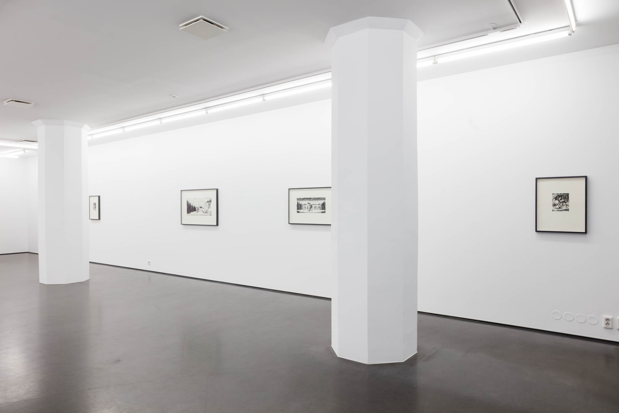 Installation view, Per Wizén, Subterranean, 2016, Cecilia Hillström Gallery. Photo: Jean-Baptiste Béranger