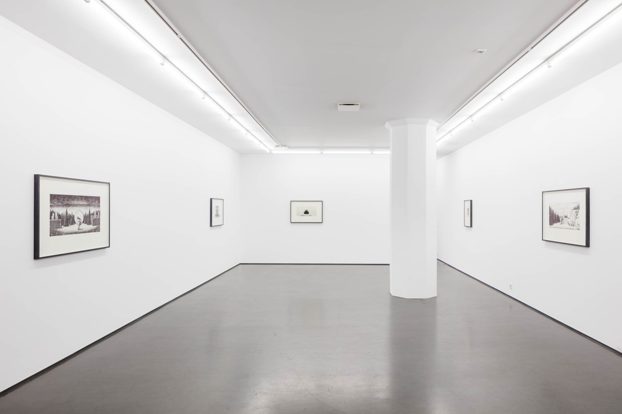 Installation view, Per Wizén, Subterranean, 2016, Cecilia Hillström Gallery. Photo: Jean-Baptiste Béranger