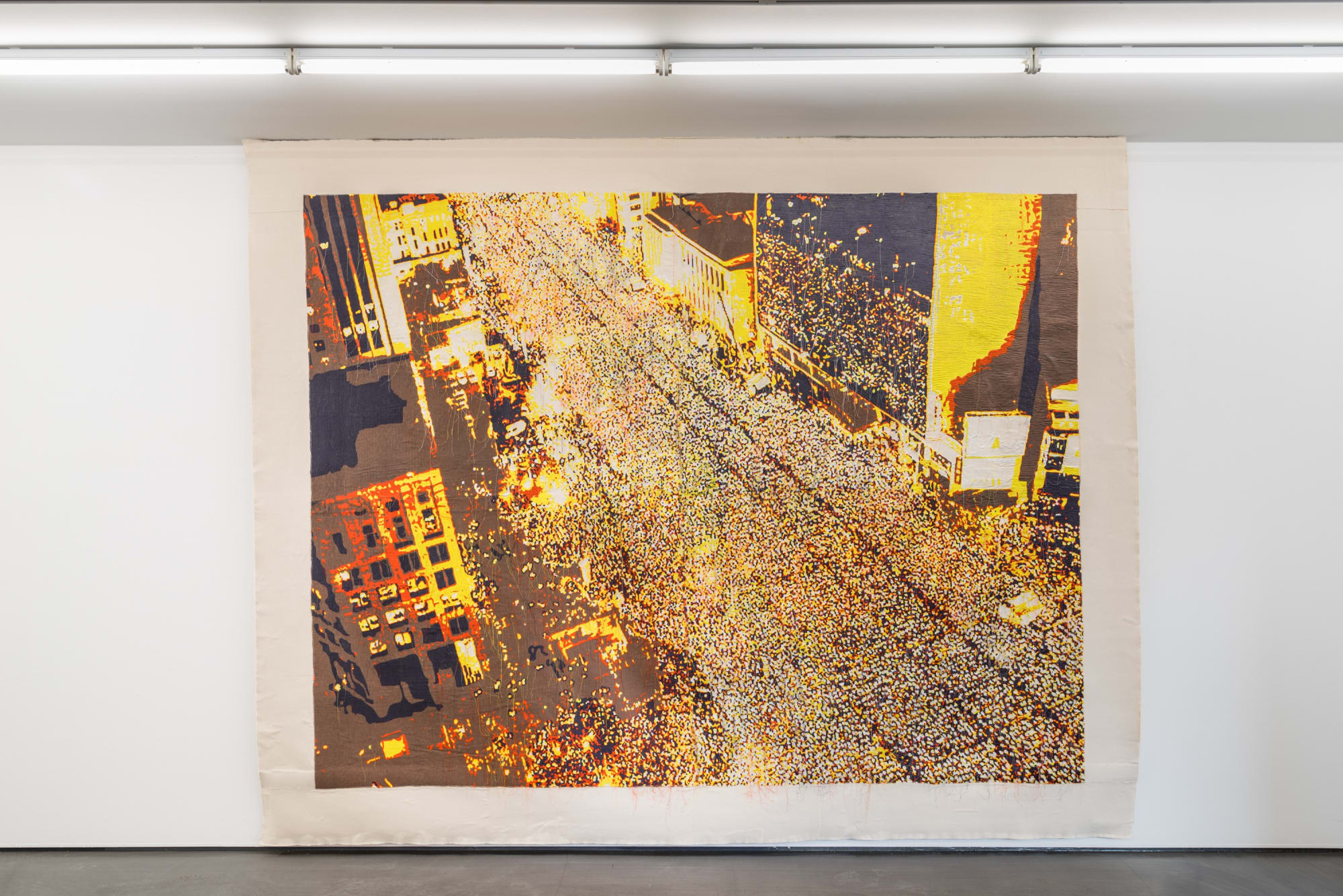 Installation view, Young In Hong, A Fire That Never Dies, 2016, Cecilia Hillström Gallery. Photo: Jean-Baptiste Béranger