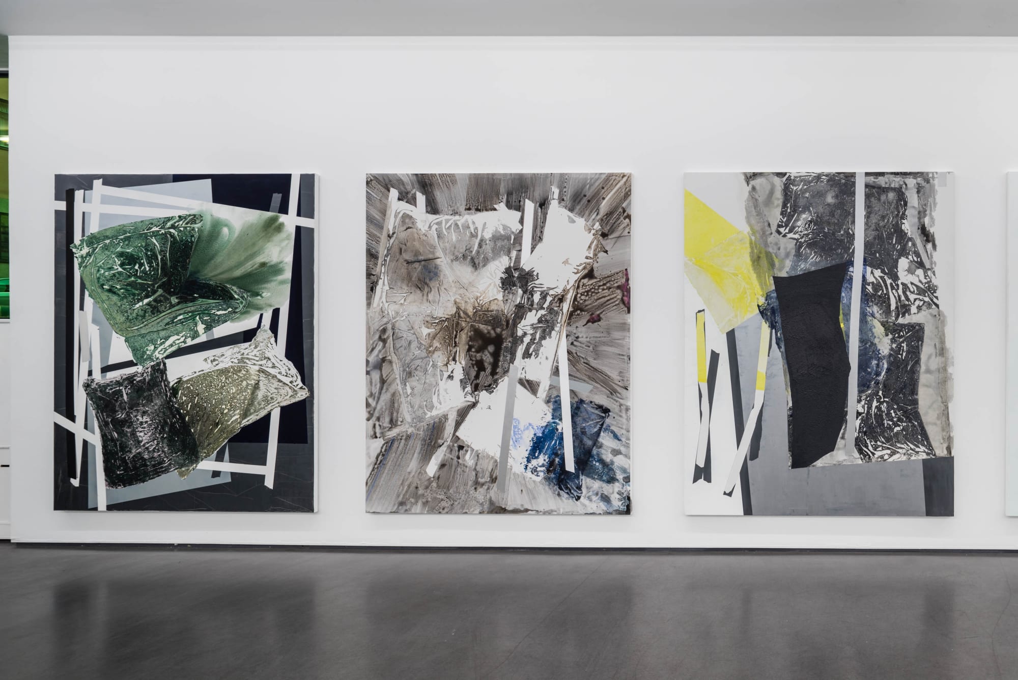 Installation view, Sigrid Sandström, Between Us, 2015, Cecilia Hillström Gallery. Photo: Jean-Baptiste Béranger