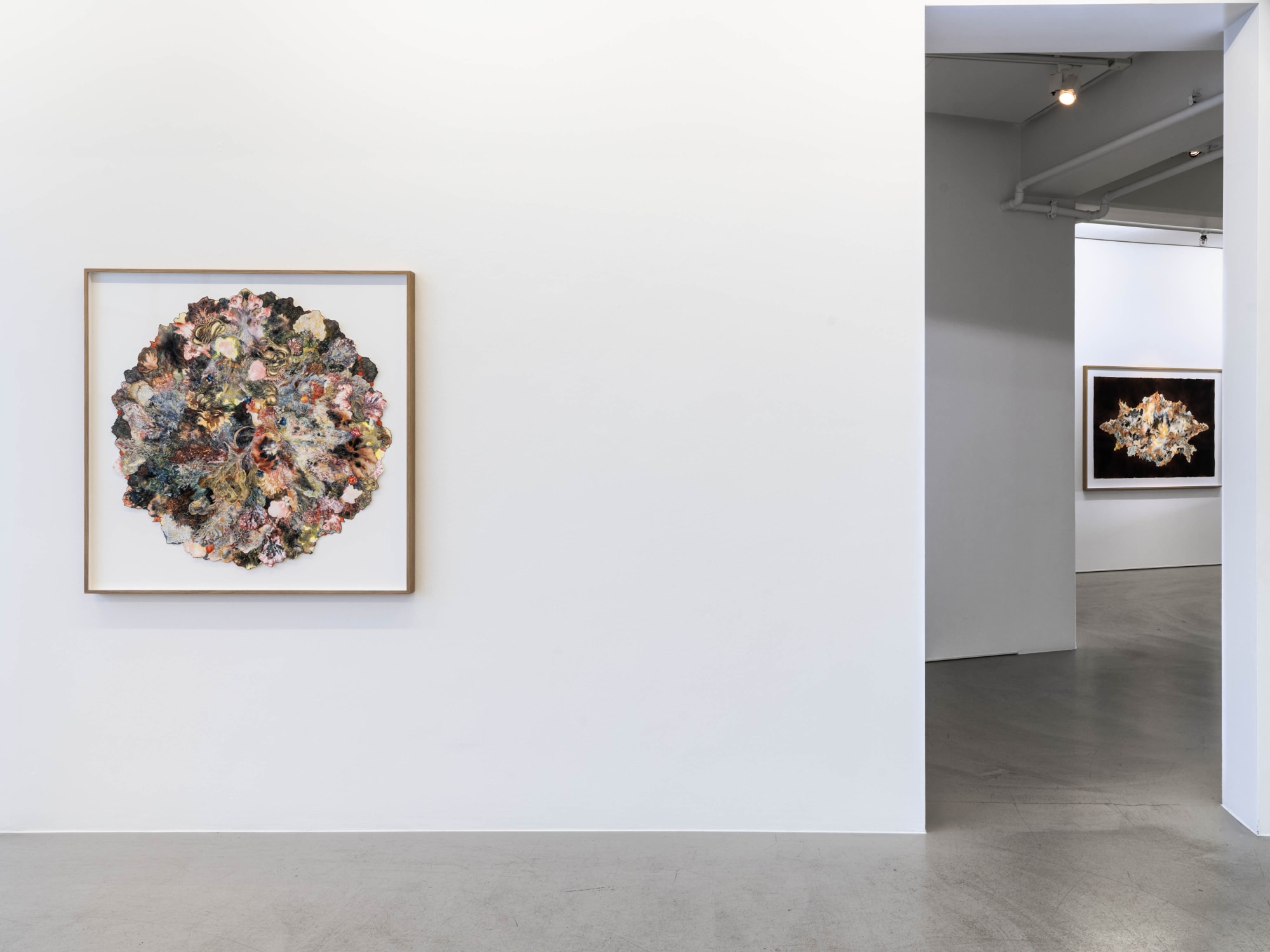 Installation view, Olle Norås, Sångerna gör oss starkare, 2022, Cecilia Hillström Gallery. Photo: Jean-Baptiste Béranger