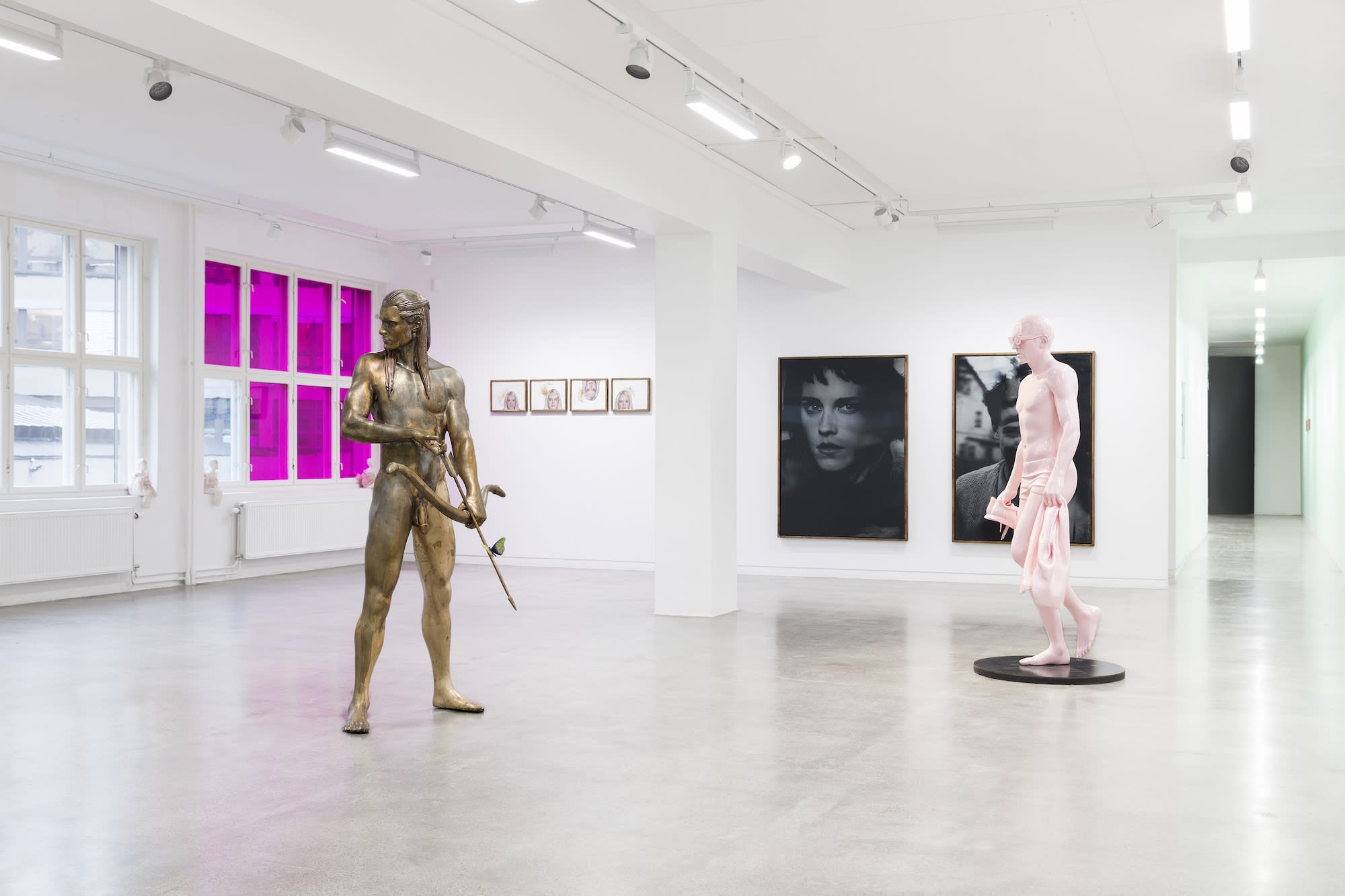 Yves Scherer, Installation view, Adam & Eve, Golsa, Oslo, 2018