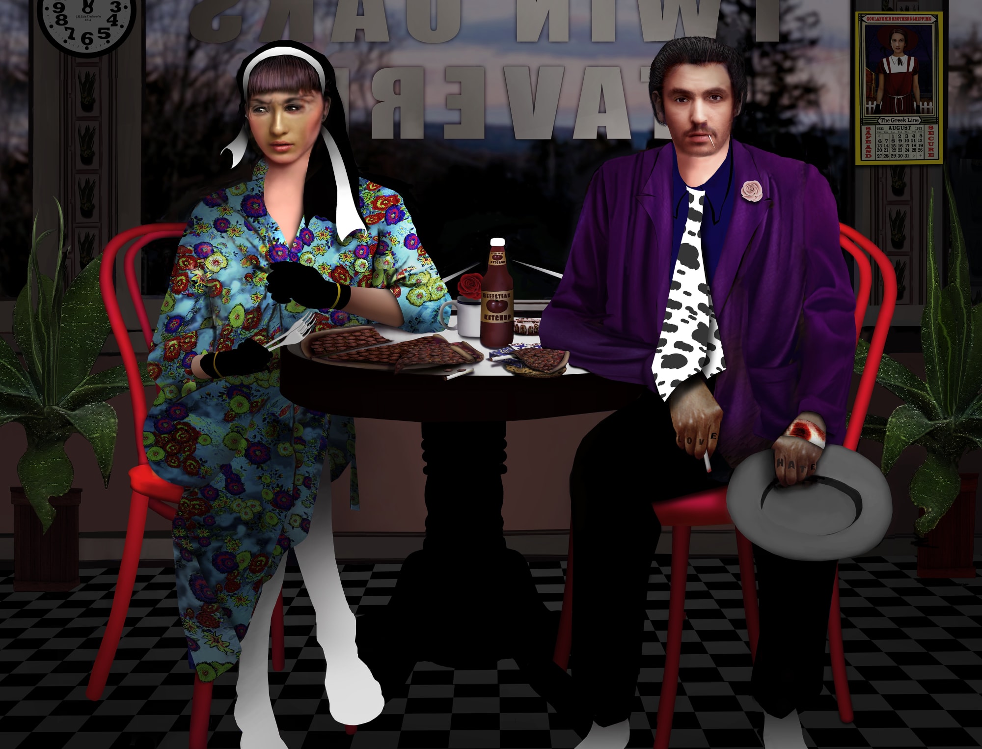 ALFRED LESLIE: ONE HUNDRED CHARACTERS IN SEARCH OF A READER