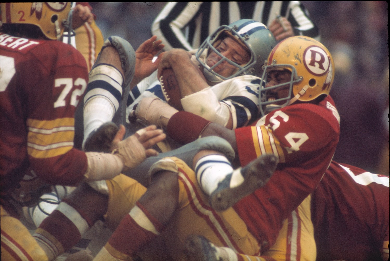 Walter Iooss, Walt Garrison & Diron Talbert, Washington, D.C., 1975