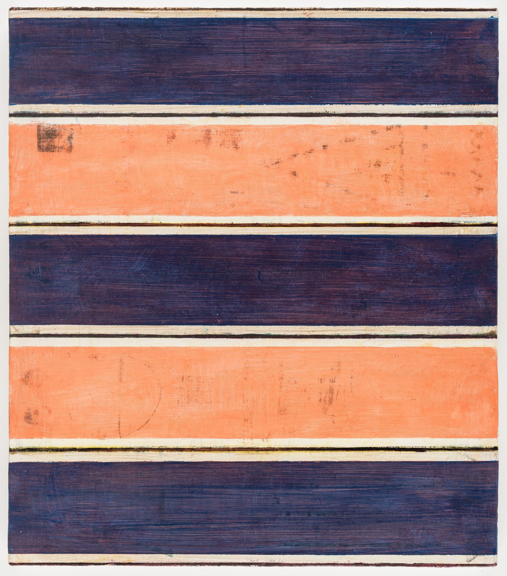 Pius Fox Between us, 2022 Egg tempera and oil on canvas 12 5/8 x 15 in 32 x 38 cm