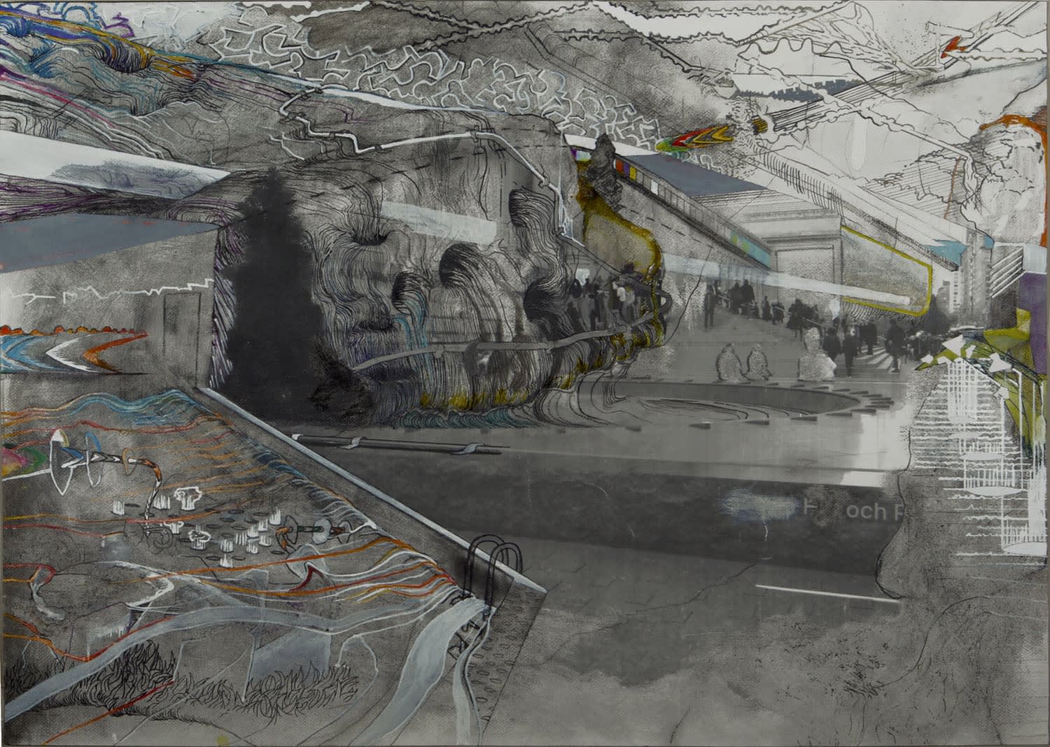 Alex Hamilton, Koch Fountain Met Manhattan 1 (2017)