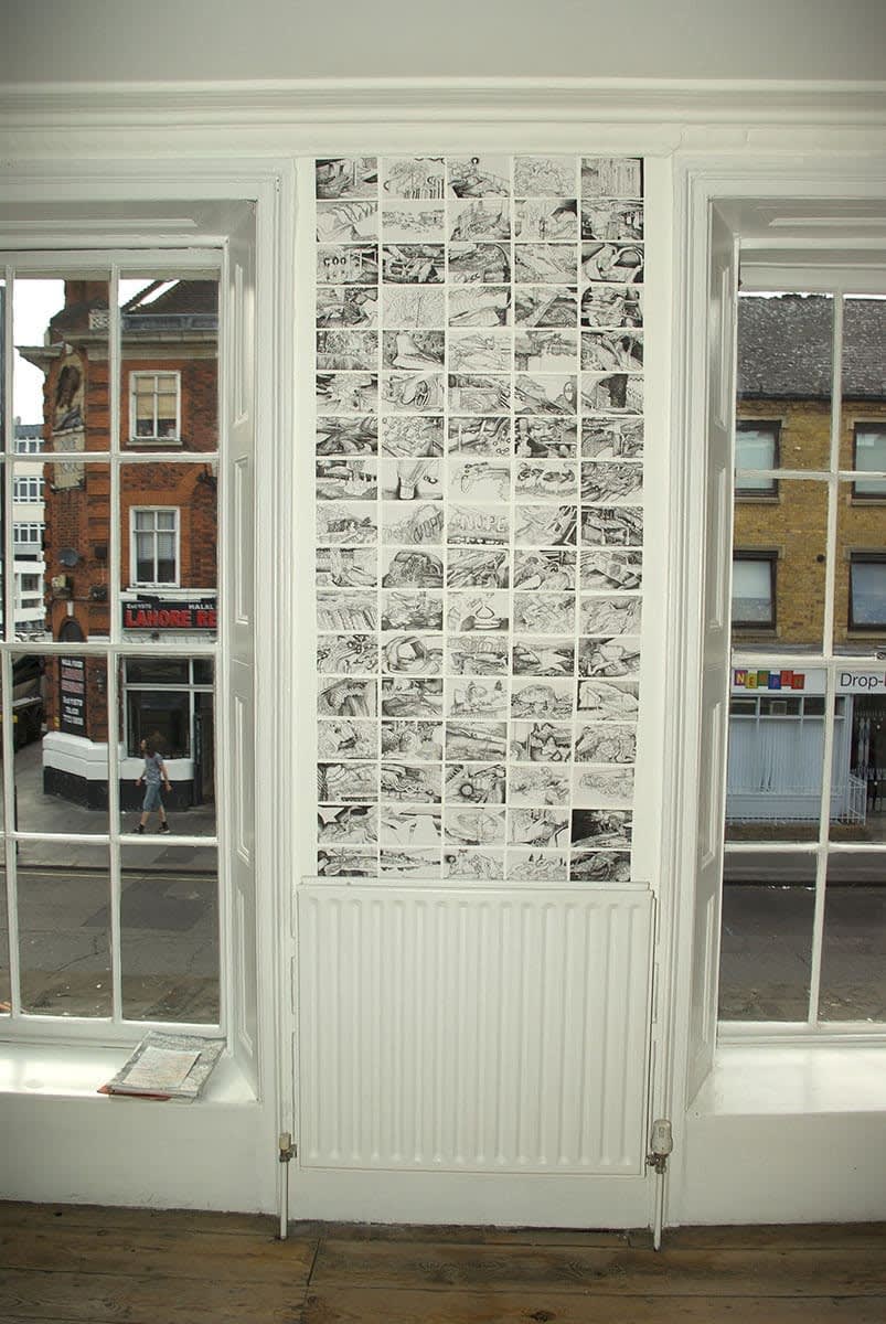 Alex Hamilton, Sketchbook of 100 drawings (2016)