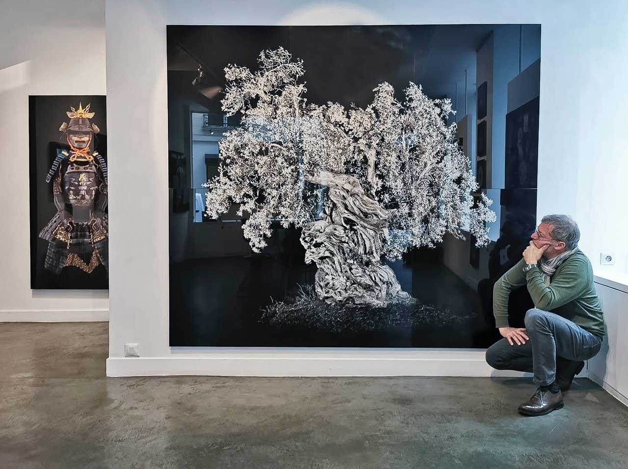 Antoine Schneck - vue de l'exposition L'Autre, 2021. Solo show, Galerie Berthet-Aittouarès, Paris © Antoine Schneck