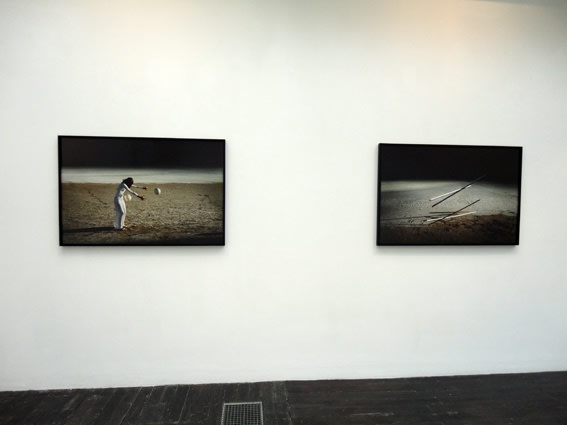 Corinne Mercadier I Devant un champ obscur