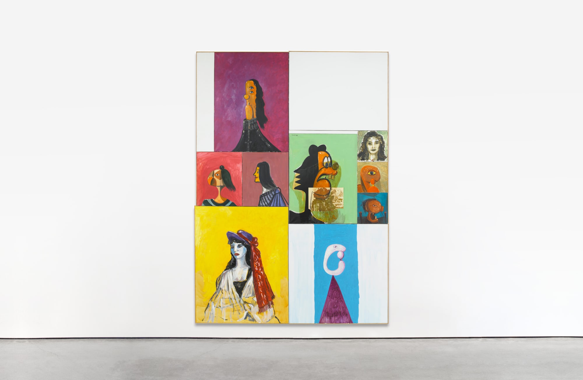 Viewing Room | George Condo. Crazy Cat Combination, 1989–1990