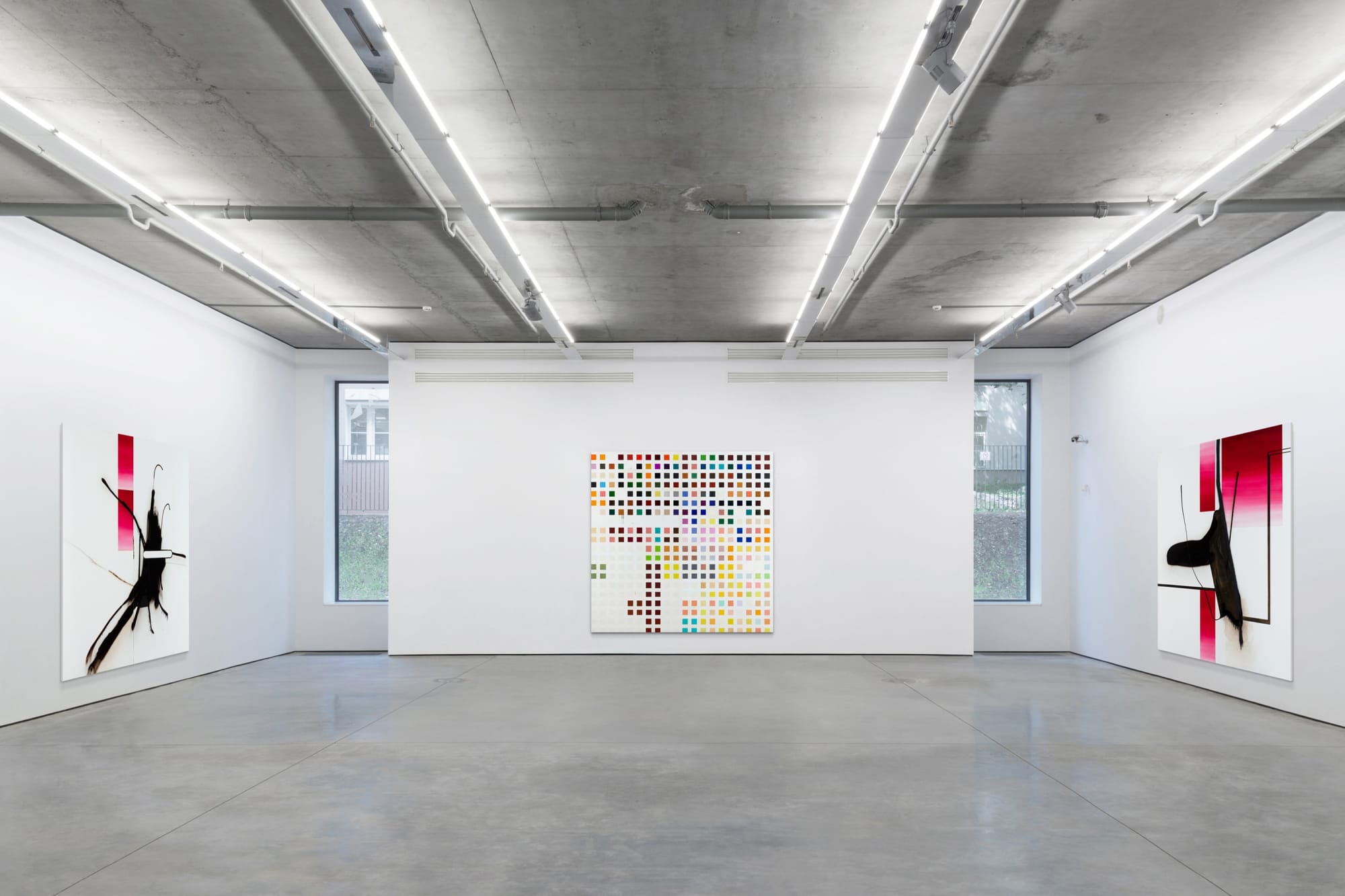 Installation view from Albert Oehlen. Online Exhibition at Gary Tatintsian Gallery, 23 April&ndash;8 June, 2021