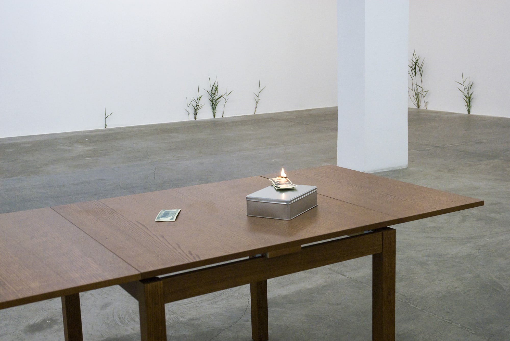 Installation view from Tony Matelli. The Idiot at Gary Tatintsian Gallery, 23 September–28 December 2009